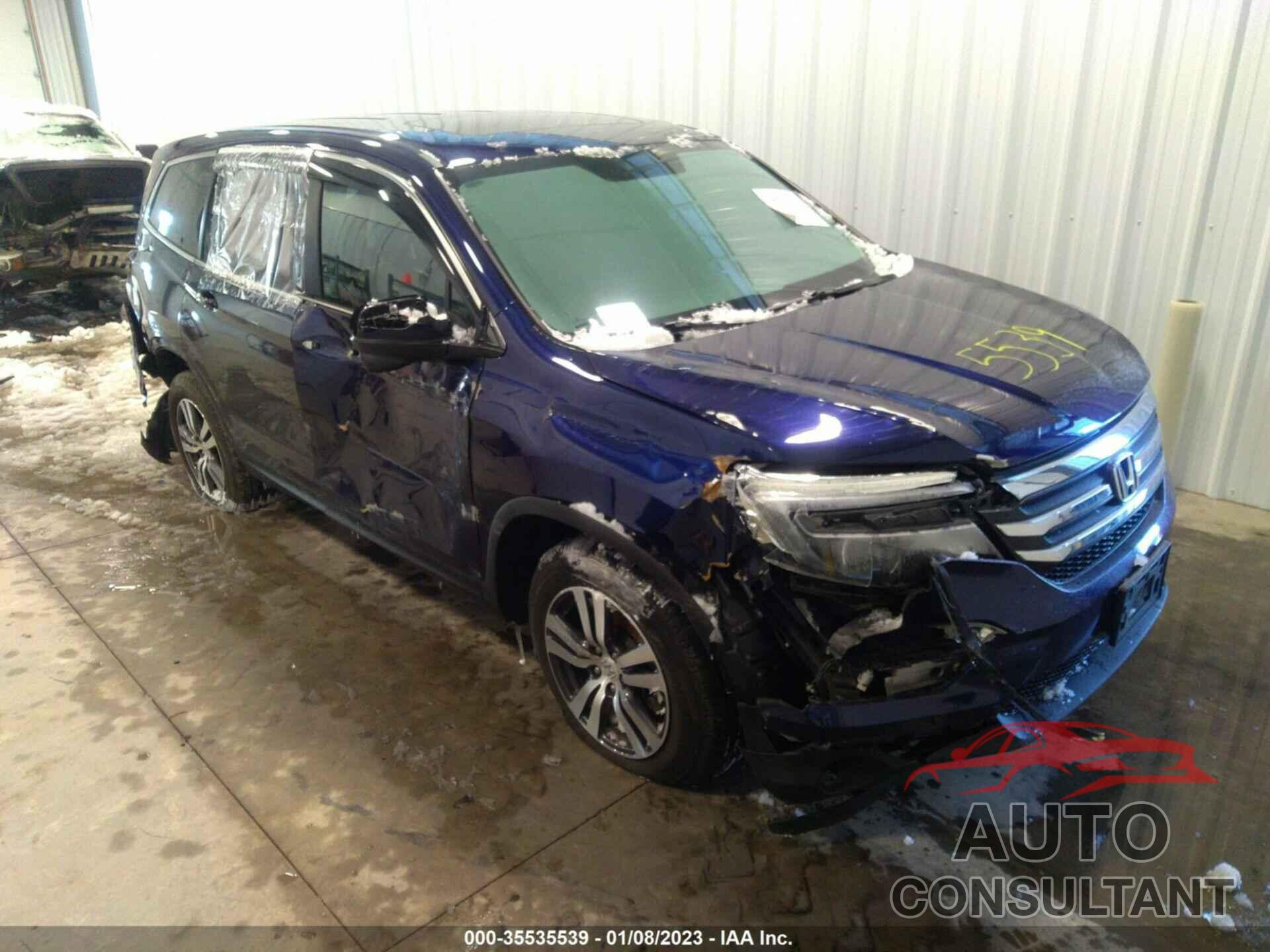 HONDA PILOT 2016 - 5FNYF6H53GB111125
