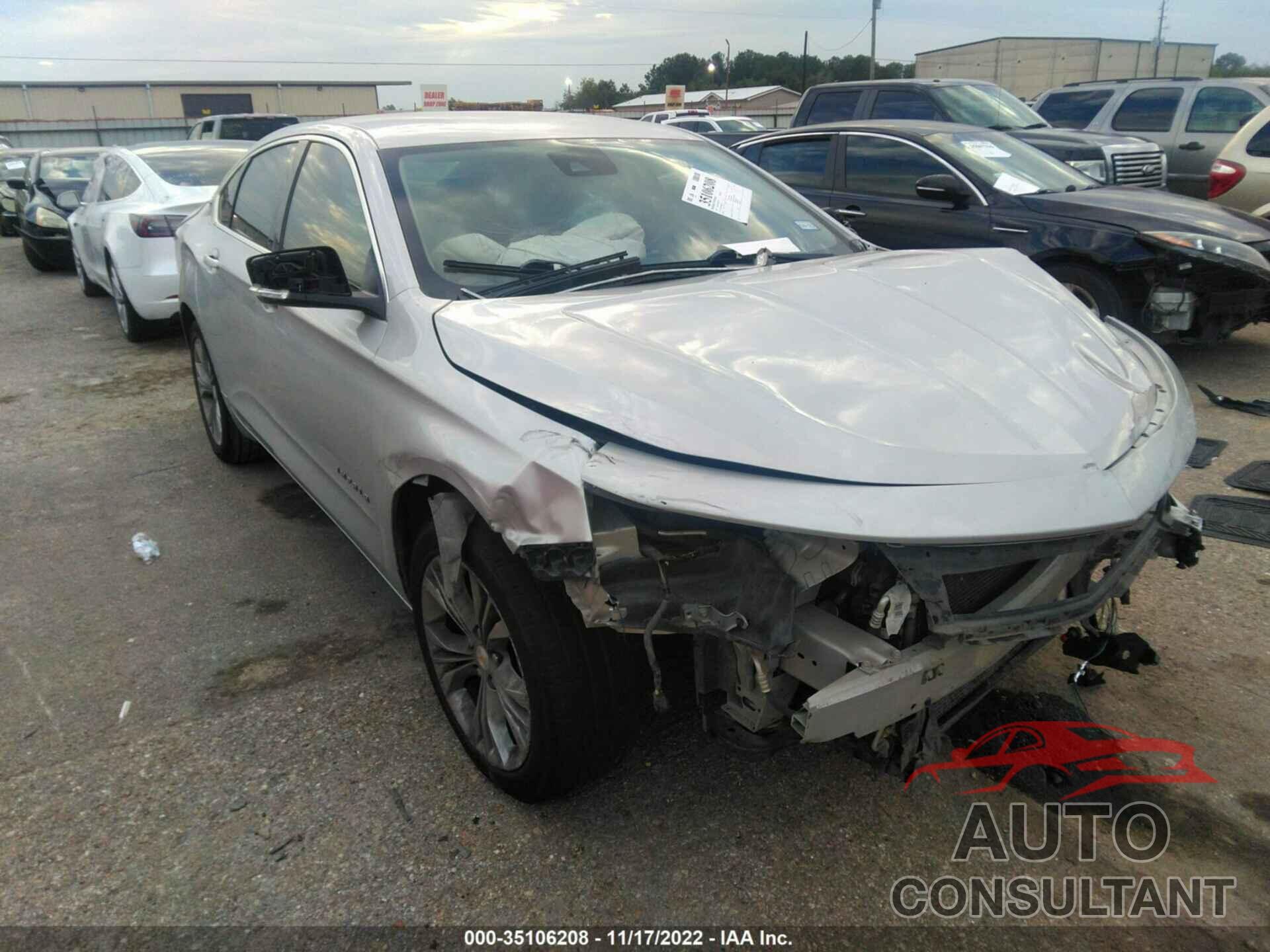 CHEVROLET IMPALA 2015 - 2G1125S35F9184247