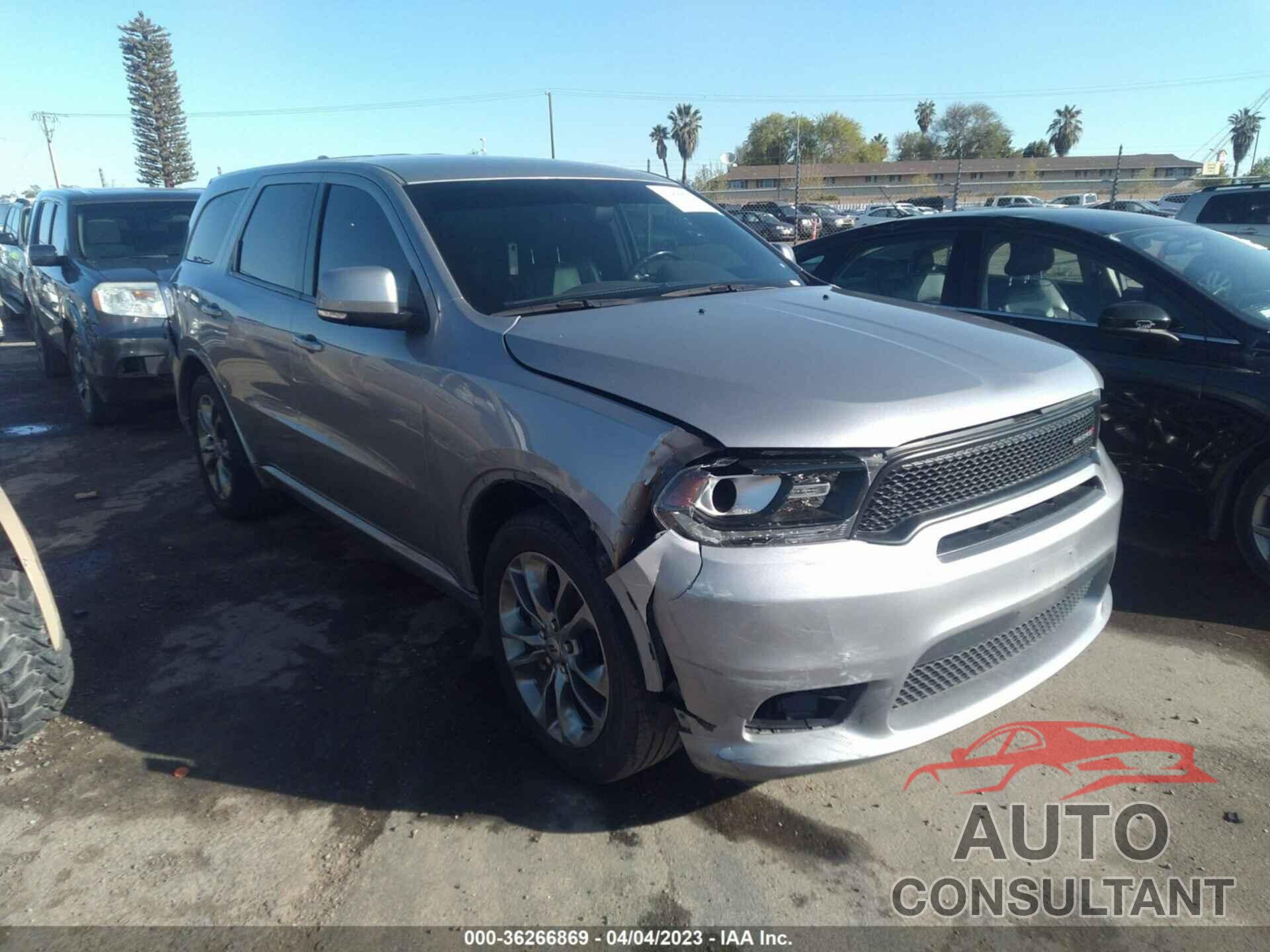 DODGE DURANGO 2019 - 1C4RDHDG1KC824480
