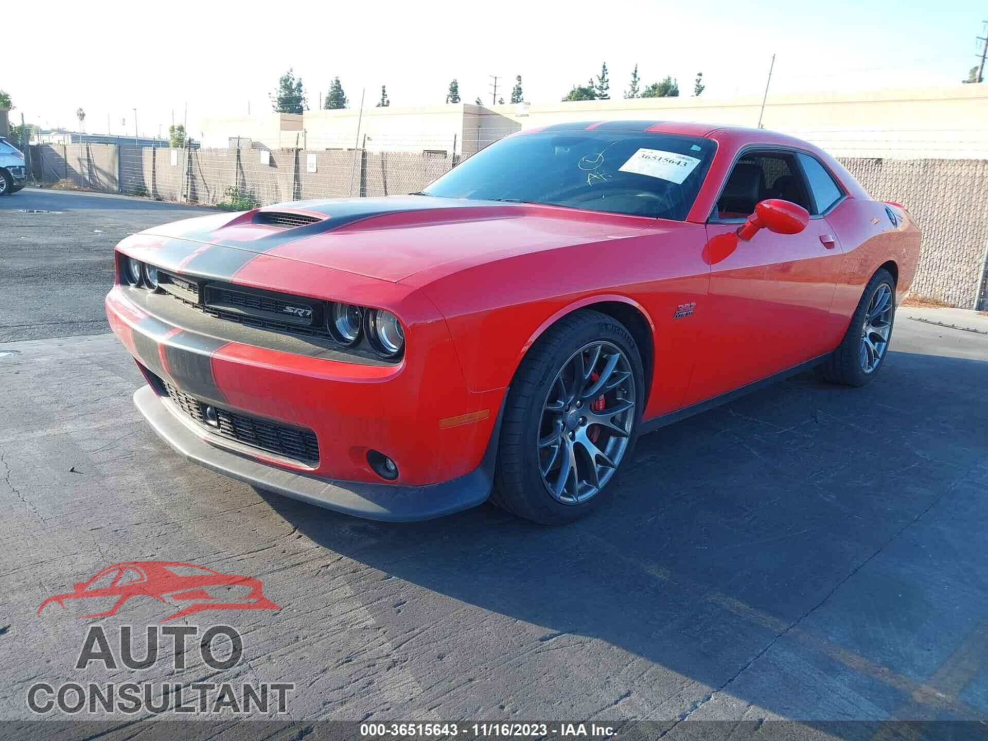 DODGE CHALLENGER 2016 - 2C3CDZDJ9GH118499