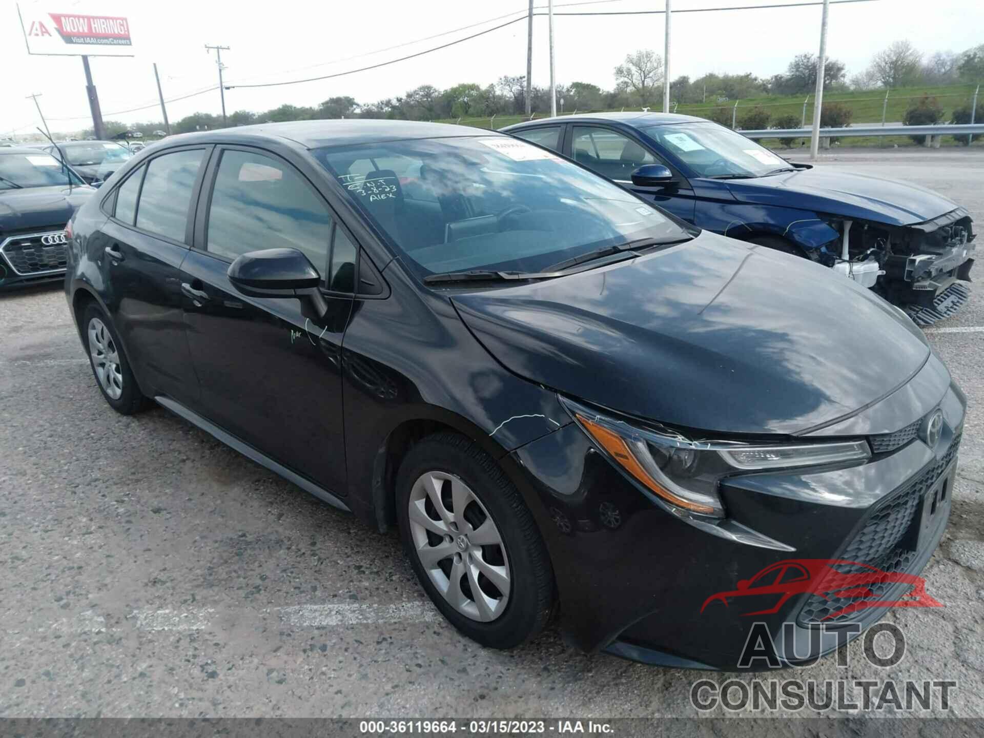 TOYOTA COROLLA 2020 - 5YFEPRAEXLP039060