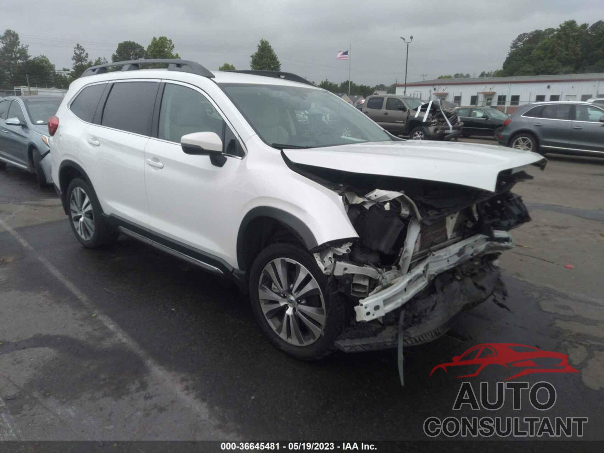 SUBARU ASCENT 2019 - 4S4WMAJD3K3474852