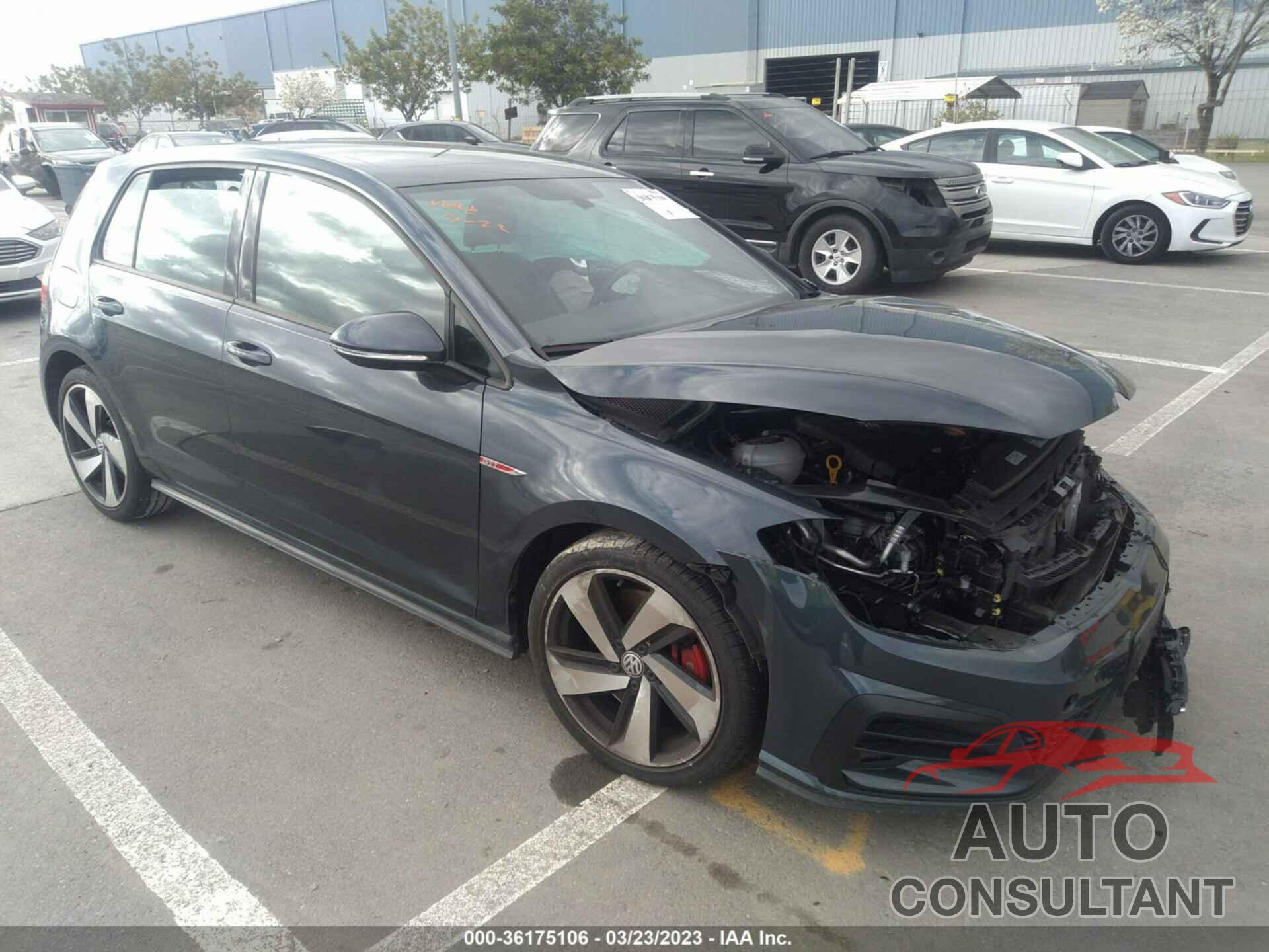 VOLKSWAGEN GOLF GTI 2019 - 3VW6T7AU8KM024250