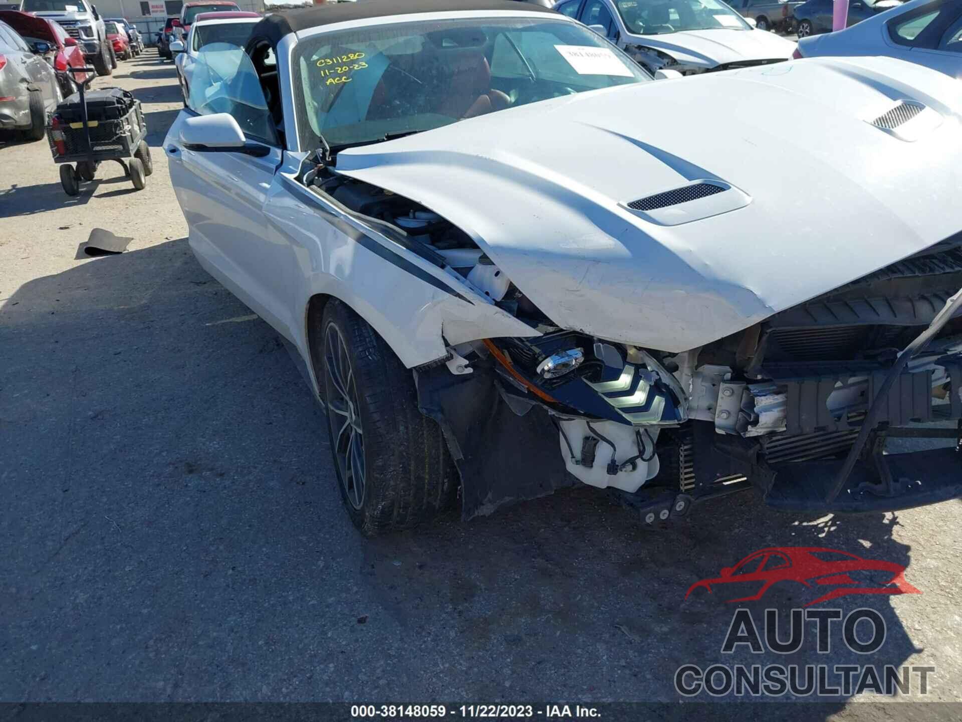 FORD MUSTANG 2018 - 1FATP8UH6J5122685