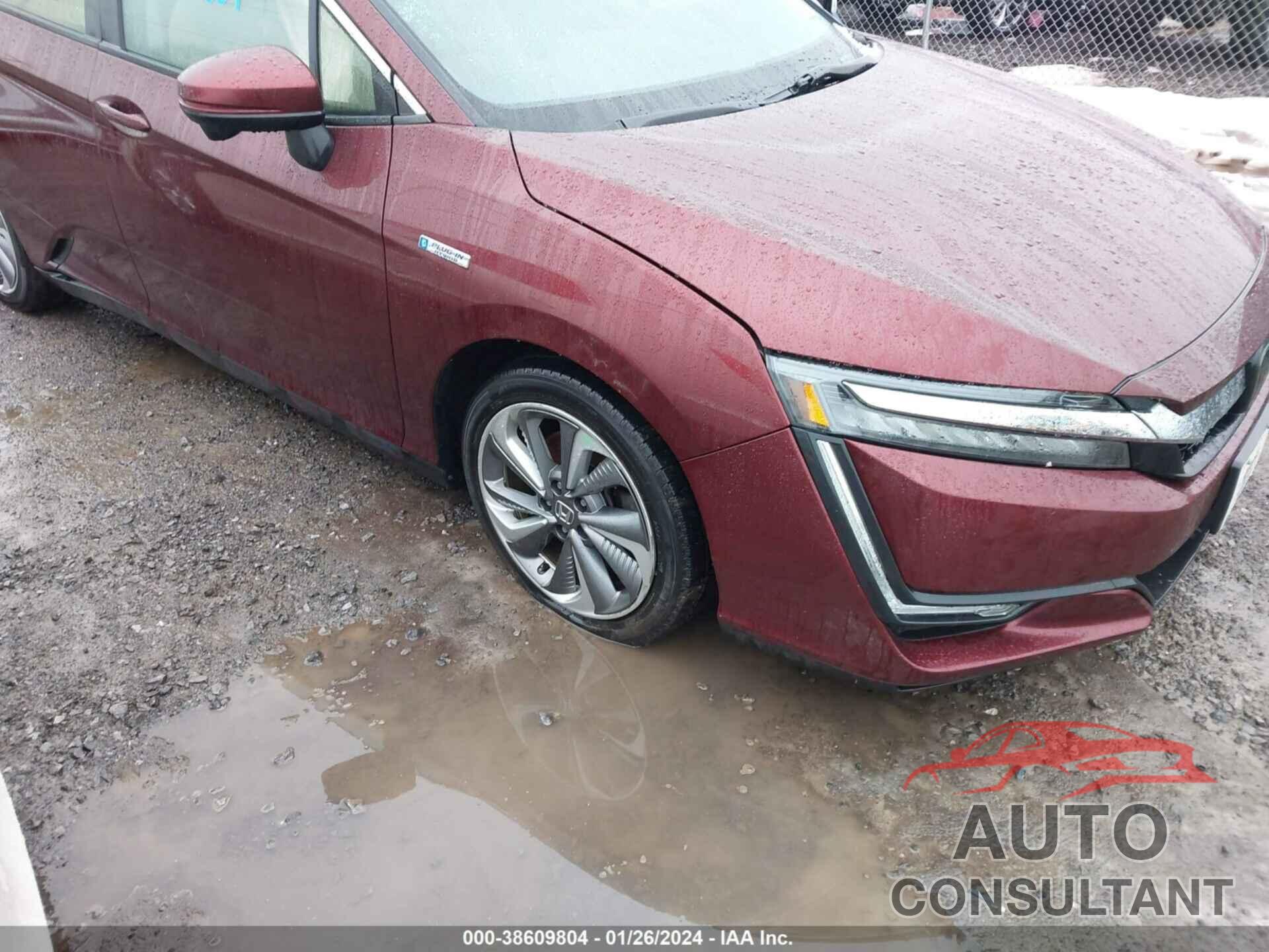 HONDA CLARITY 2018 - JHMZC5F37JC001903