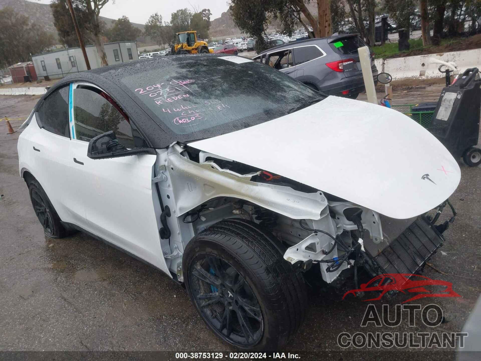 TESLA MODEL Y 2022 - 7SAYGDEE1NF517992