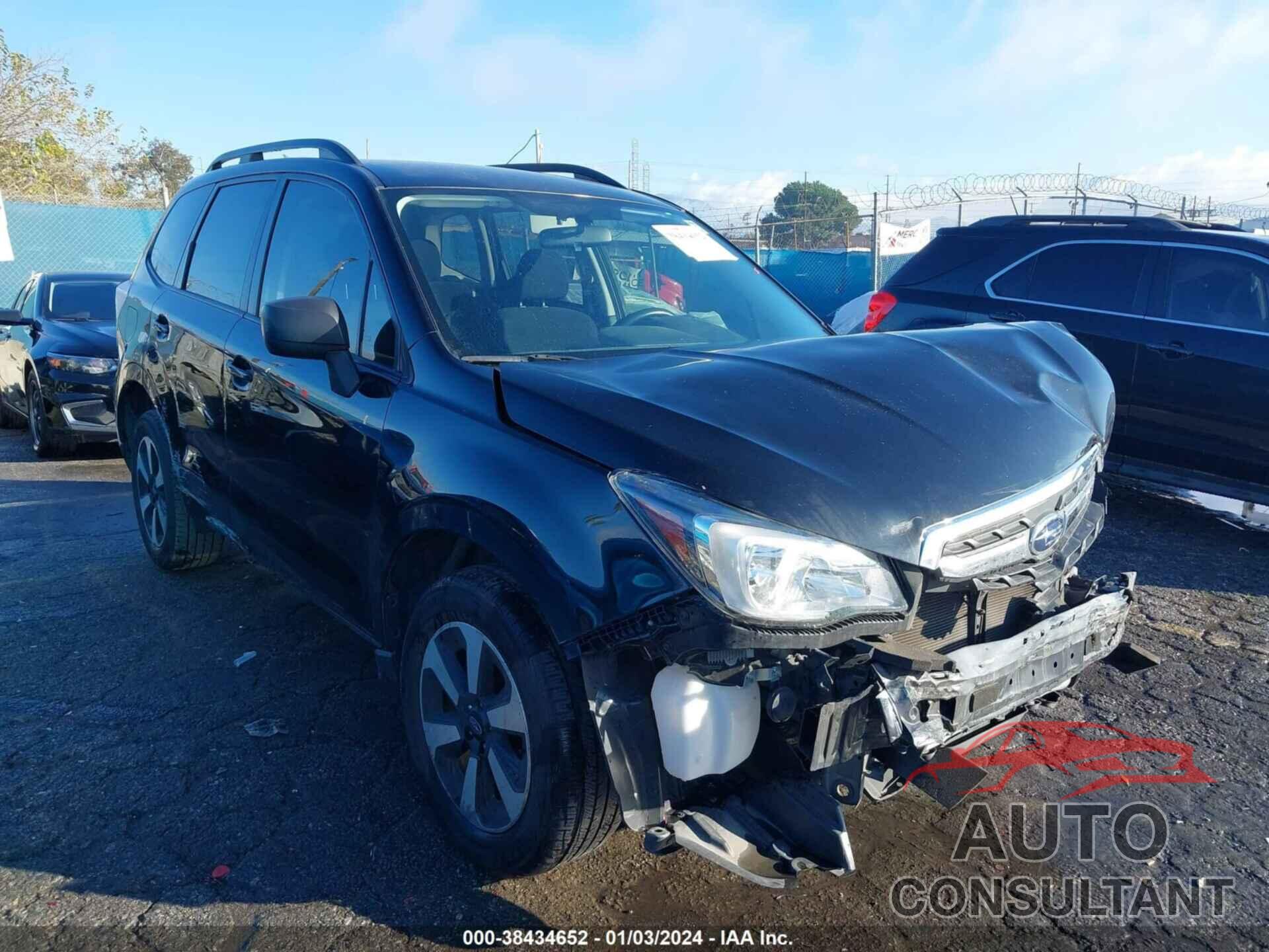 SUBARU FORESTER 2018 - JF2SJABC5JH523117