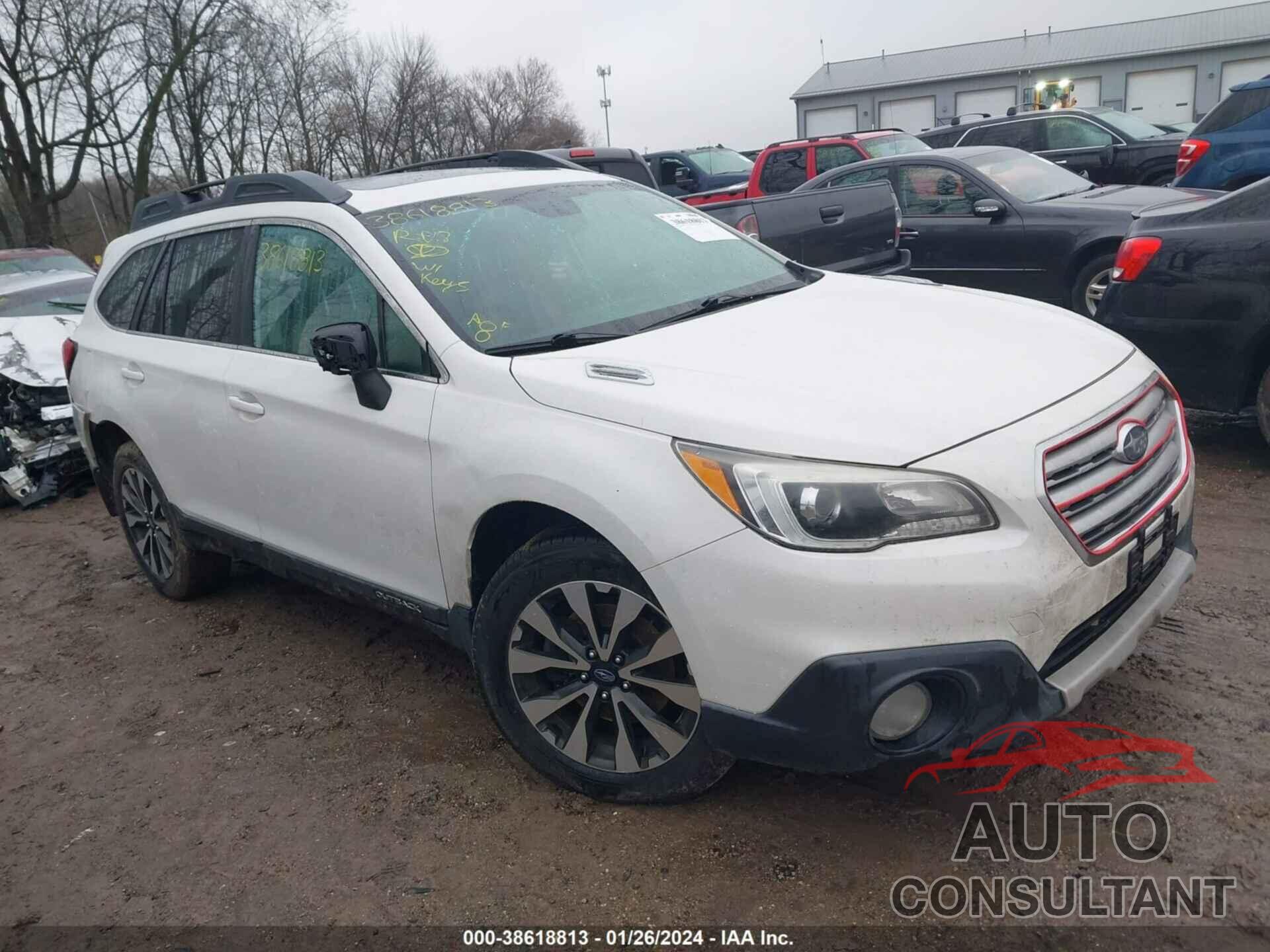SUBARU OUTBACK 2016 - 4S4BSBNC7G3233380