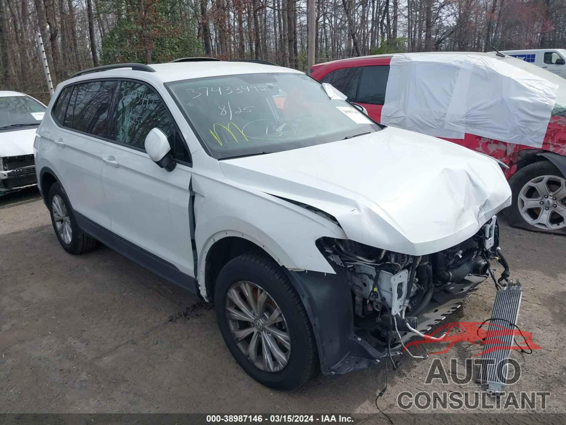 VOLKSWAGEN TIGUAN 2019 - 3VV1B7AX7KM183353