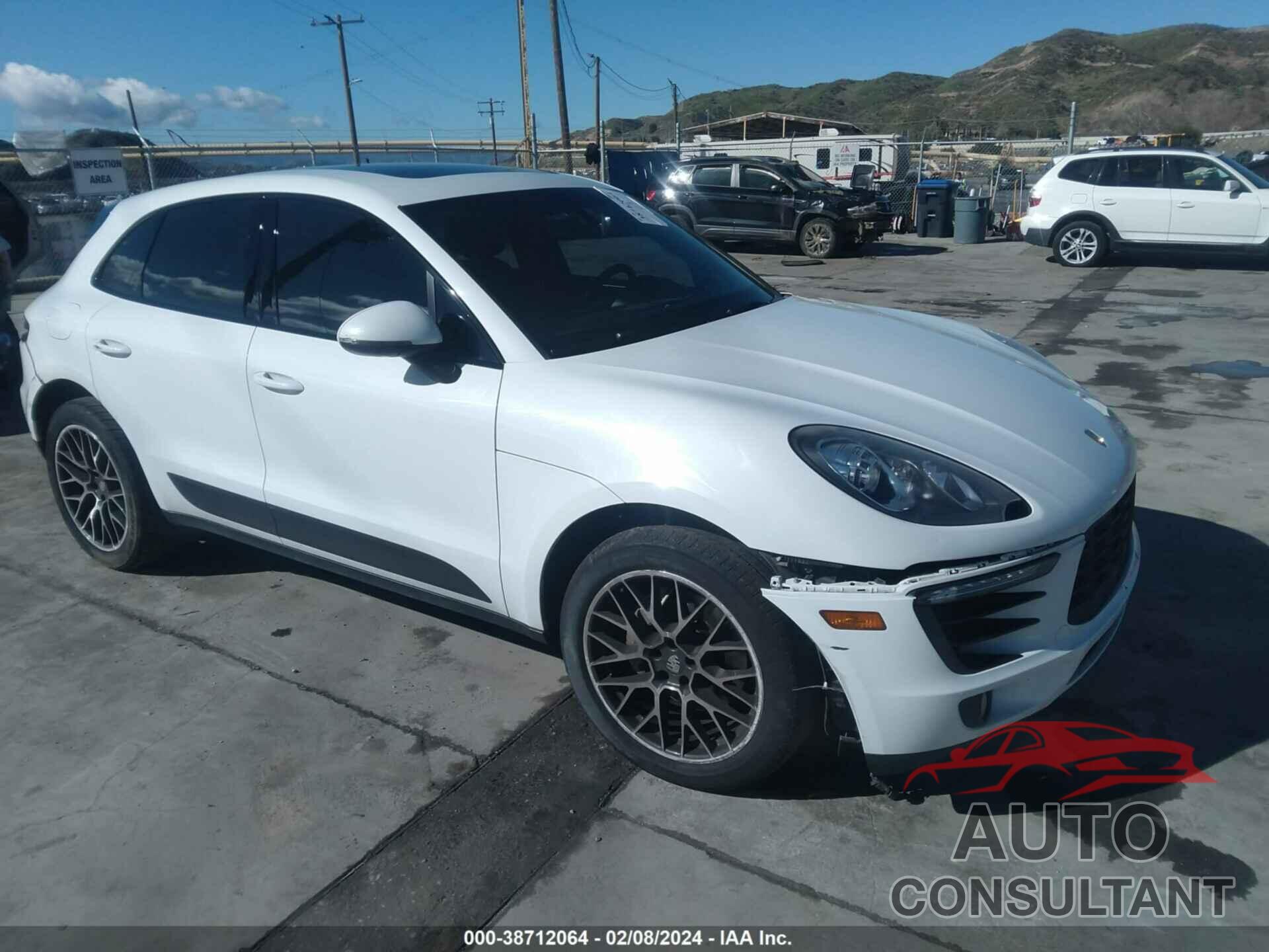 PORSCHE MACAN 2016 - WP1AB2A57GLB52546