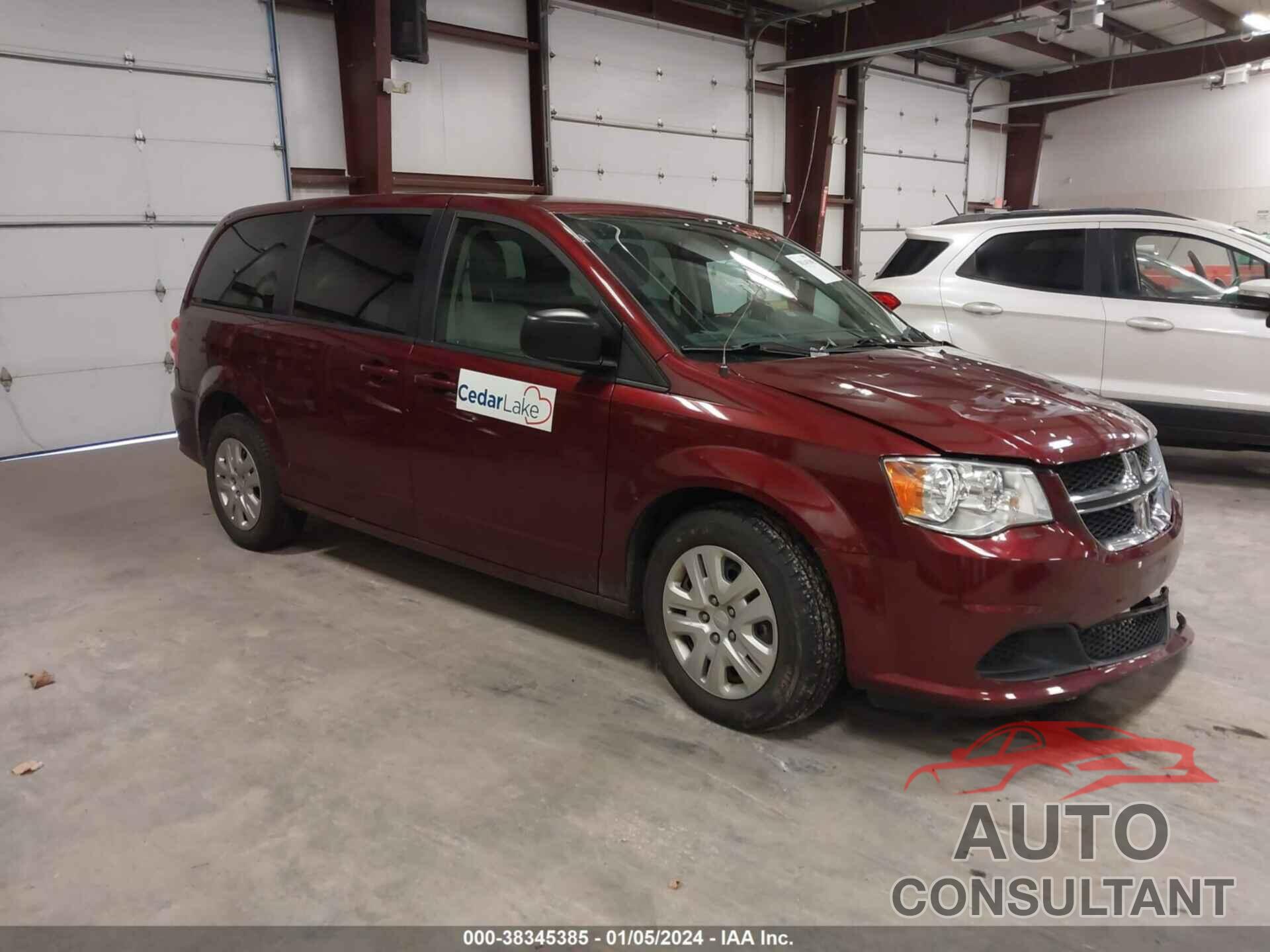 DODGE GRAND CARAVAN 2018 - 2C4RDGBG5JR304804