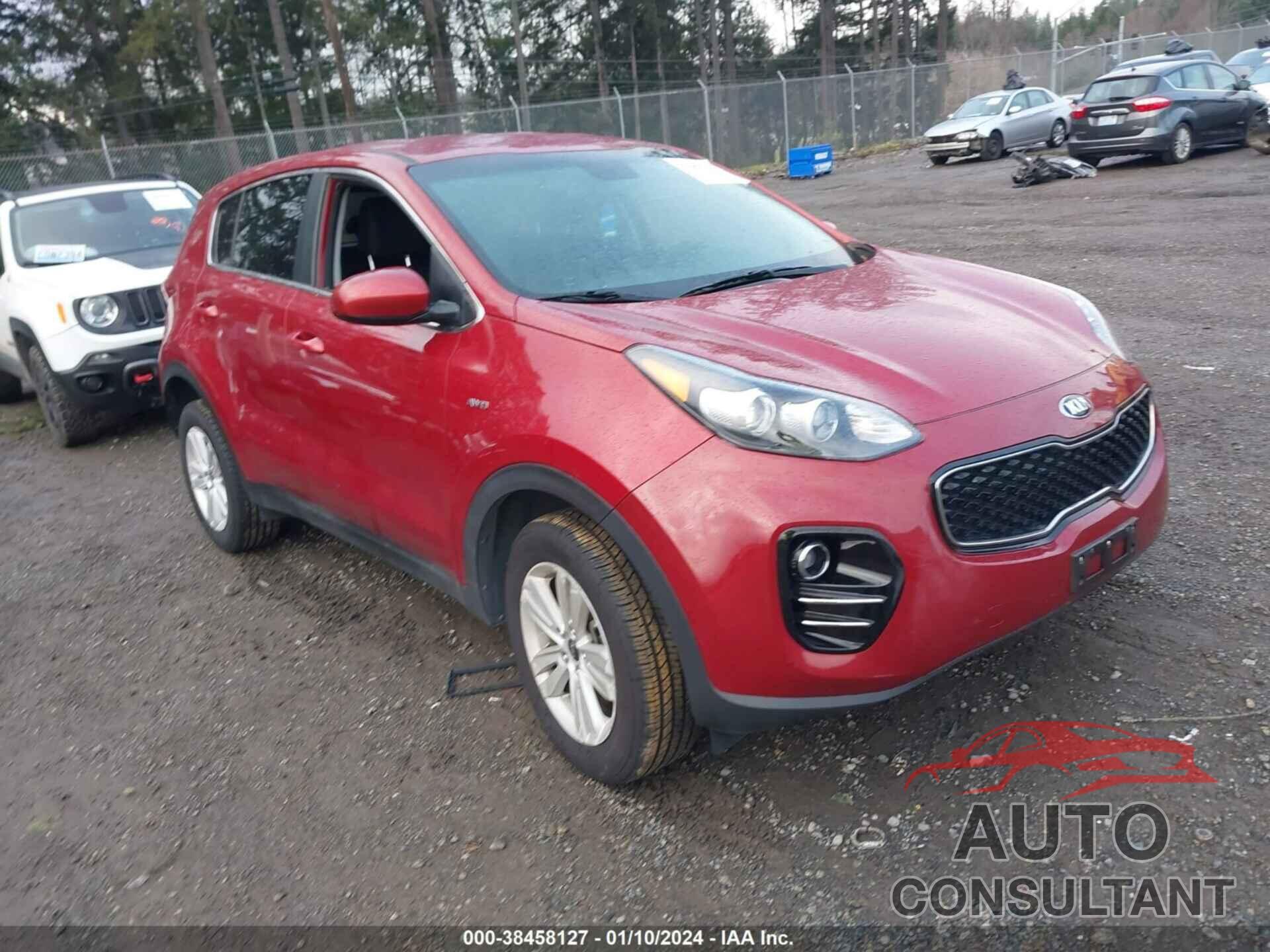KIA SPORTAGE 2018 - KNDPMCAC8J7444698