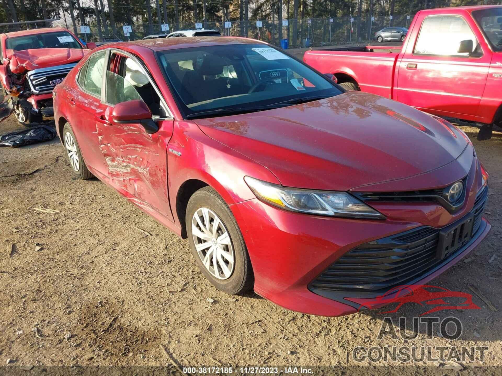 TOYOTA CAMRY 2020 - 4T1C31AK8LU536407