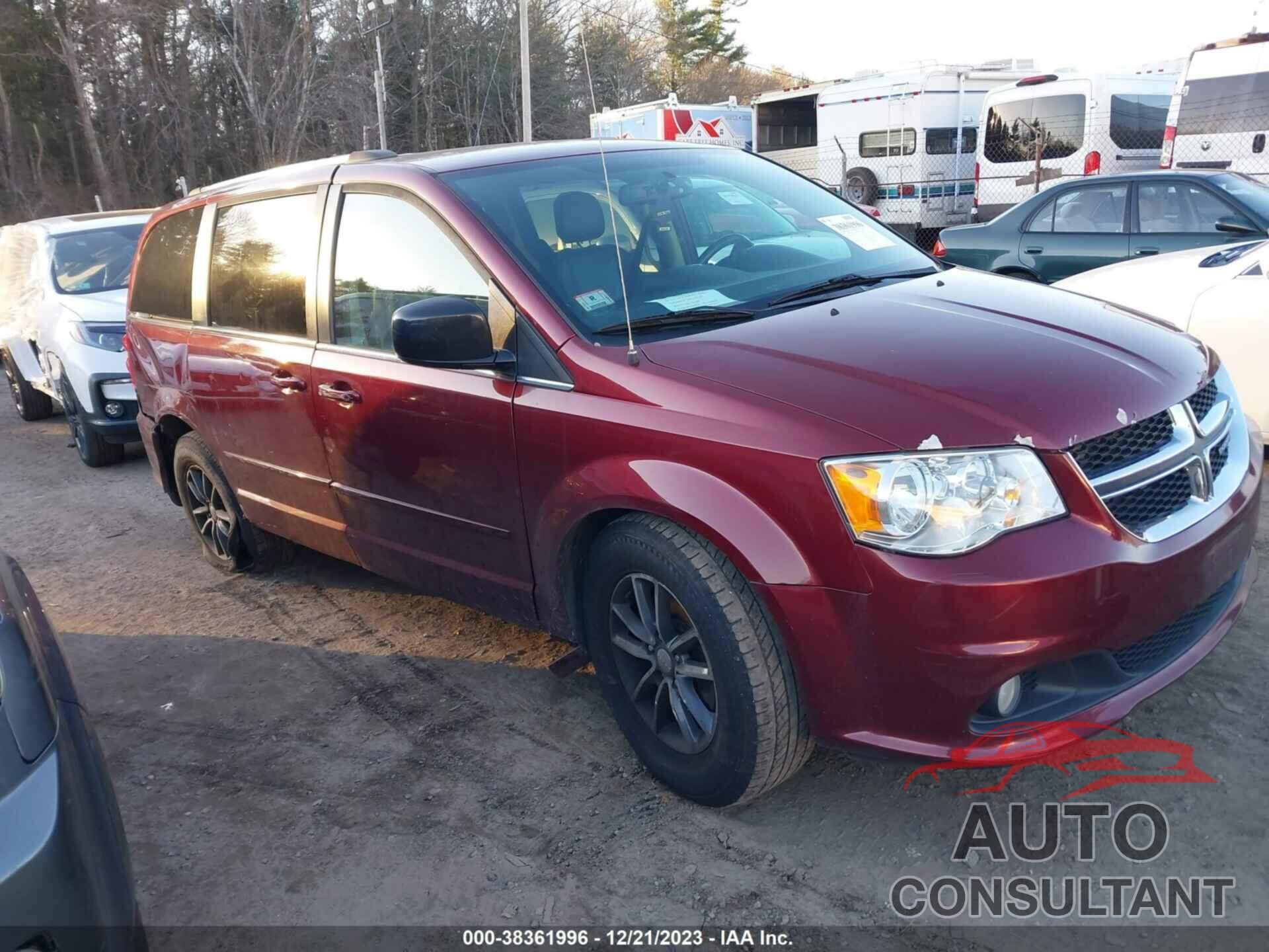 DODGE GRAND CARAVAN 2017 - 2C4RDGCG9HR847680