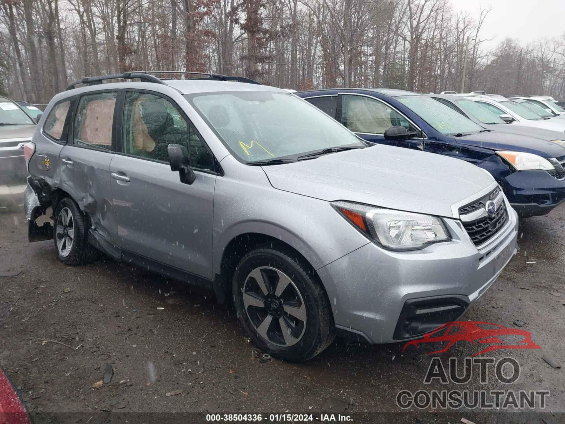 SUBARU FORESTER 2018 - JF2SJABC1JH516844