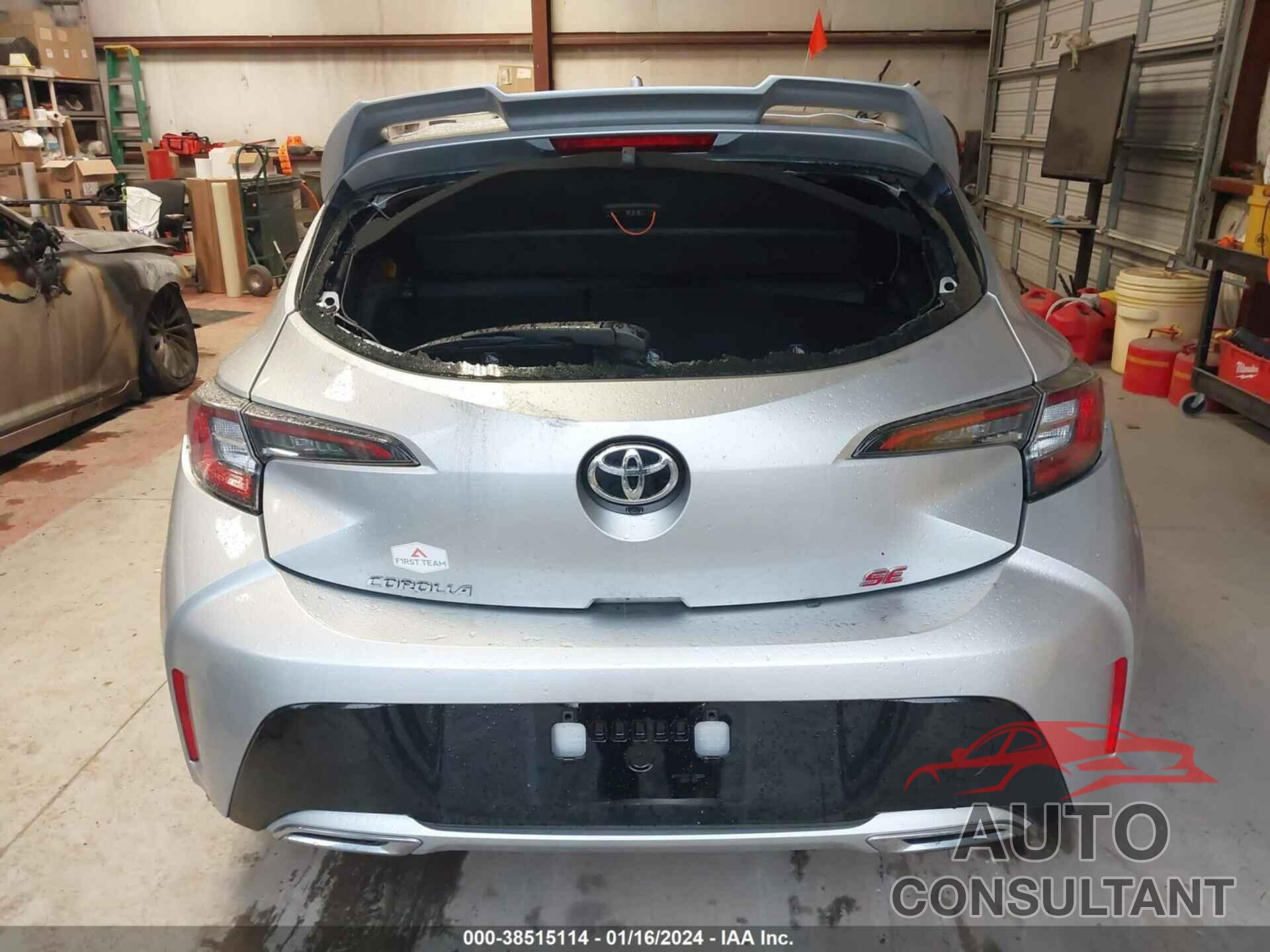 TOYOTA COROLLA 2020 - JTND4RBE6L3096122