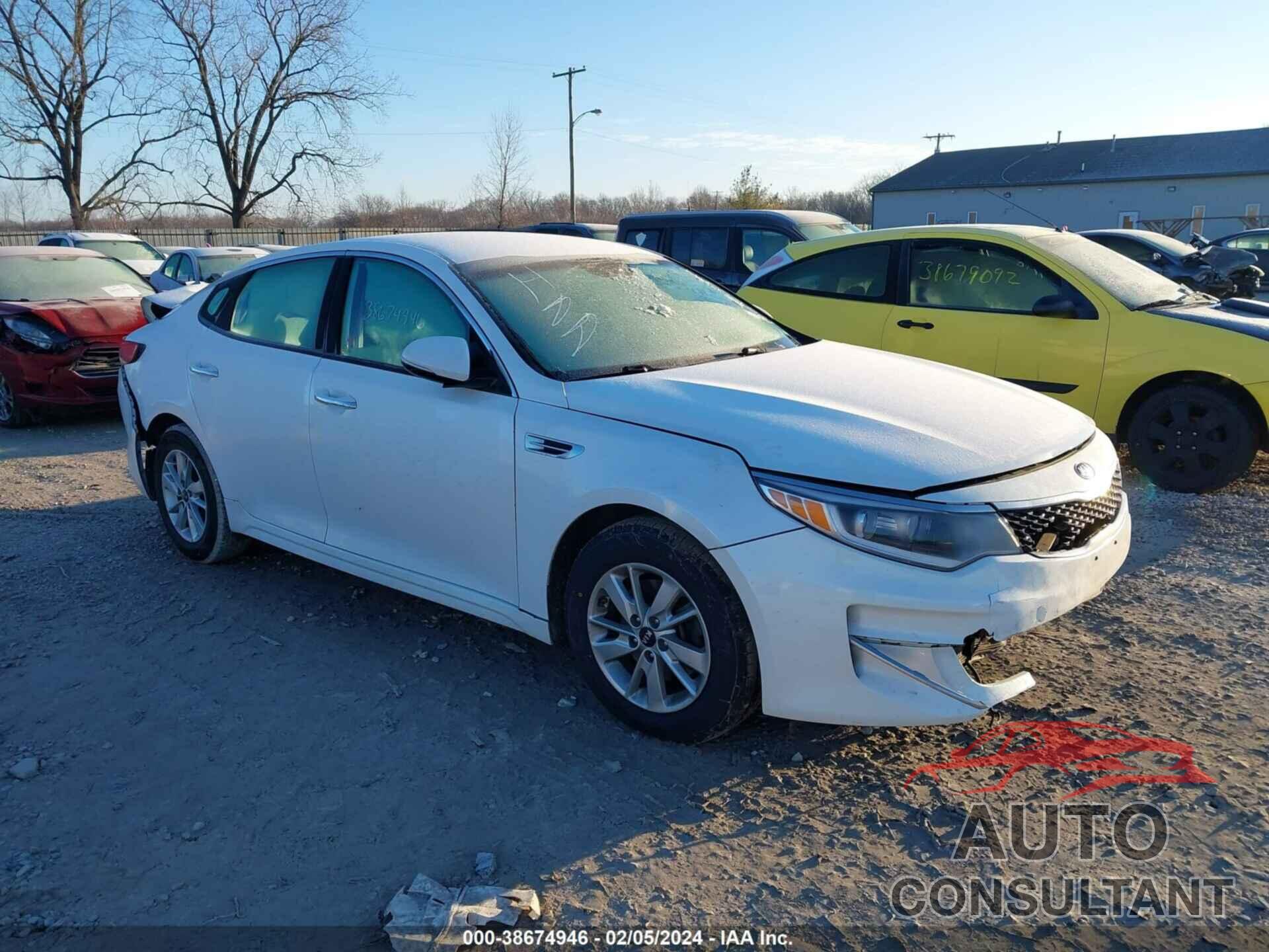 KIA OPTIMA 2017 - KNAGT4L34H5170702