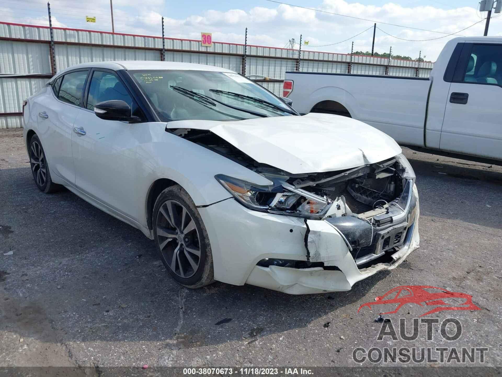 NISSAN MAXIMA 2018 - 1N4AA6AP0JC362626