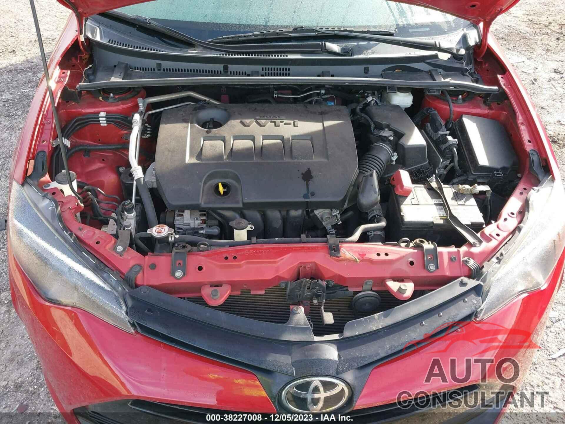 TOYOTA COROLLA 2019 - 2T1BURHEXKC204914