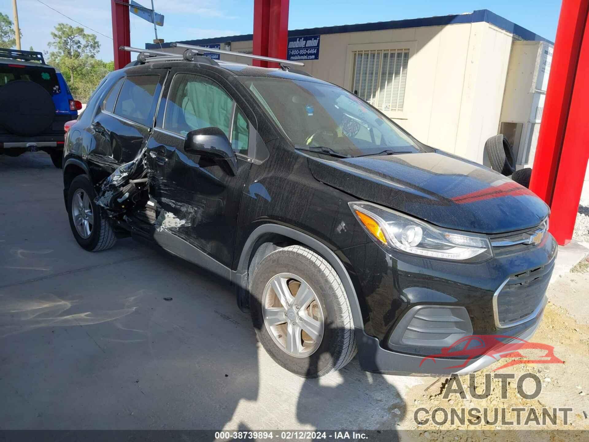 CHEVROLET TRAX 2017 - 3GNCJLSBXHL256372