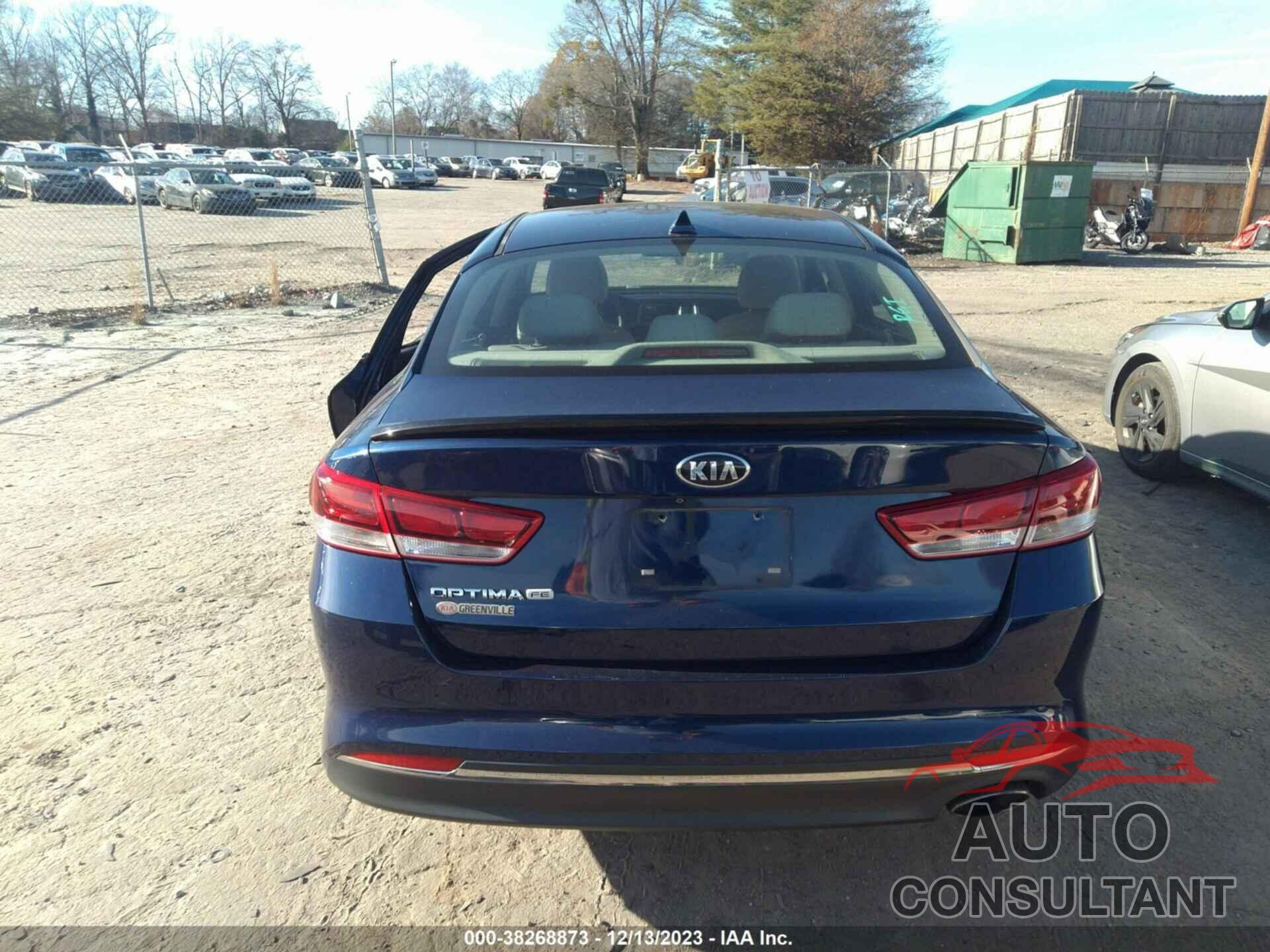 KIA OPTIMA 2017 - 5XXGT4L38HG177778