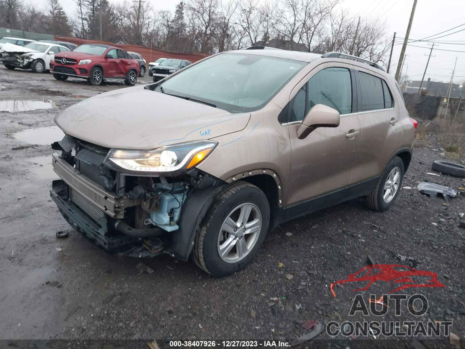 CHEVROLET TRAX 2018 - 3GNCJLSB2JL316683