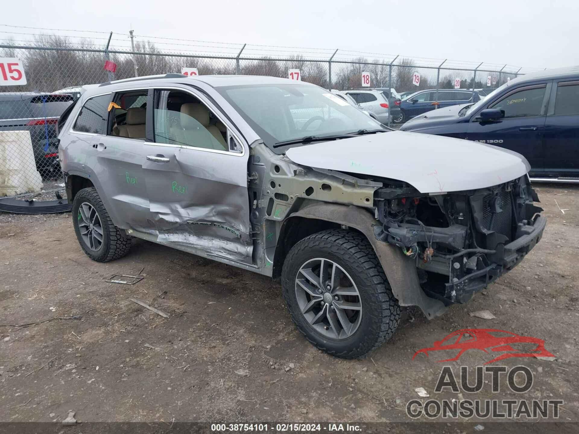 JEEP GRAND CHEROKEE 2017 - 1C4RJFBG5HC835376