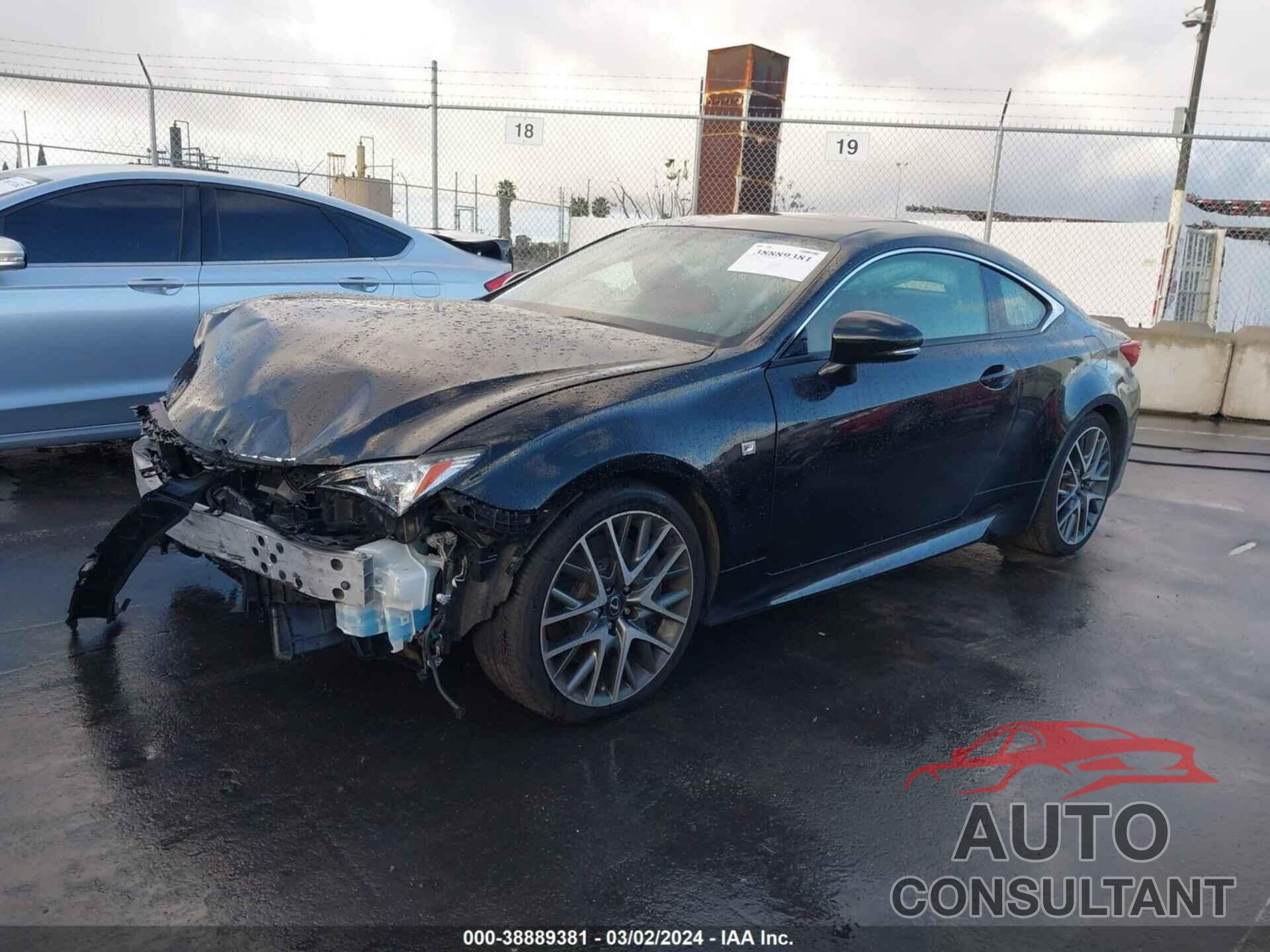 LEXUS RC 2016 - JTHHA5BC0G5001505