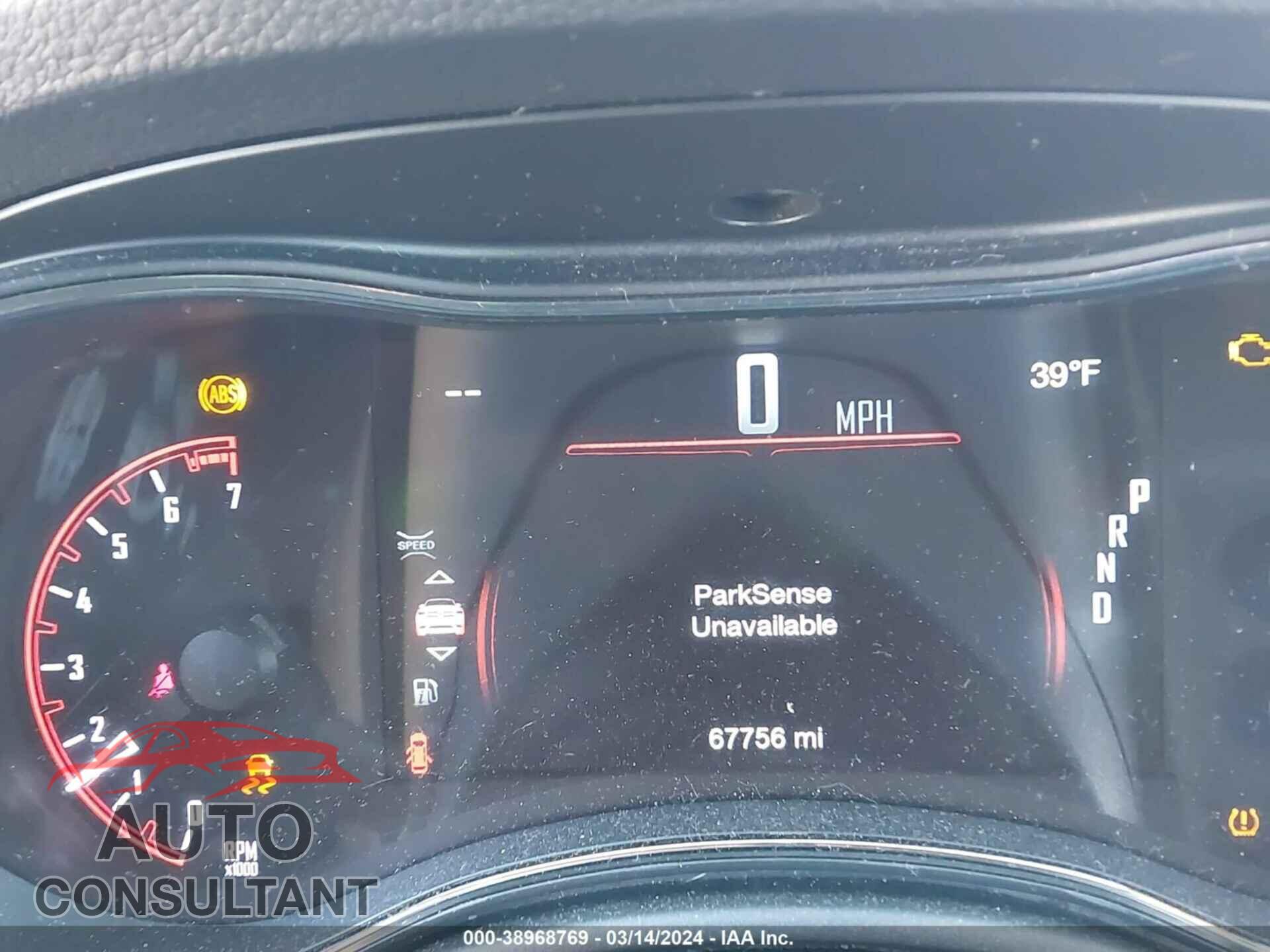 DODGE DURANGO 2020 - 1C4RDJDG5LC330275