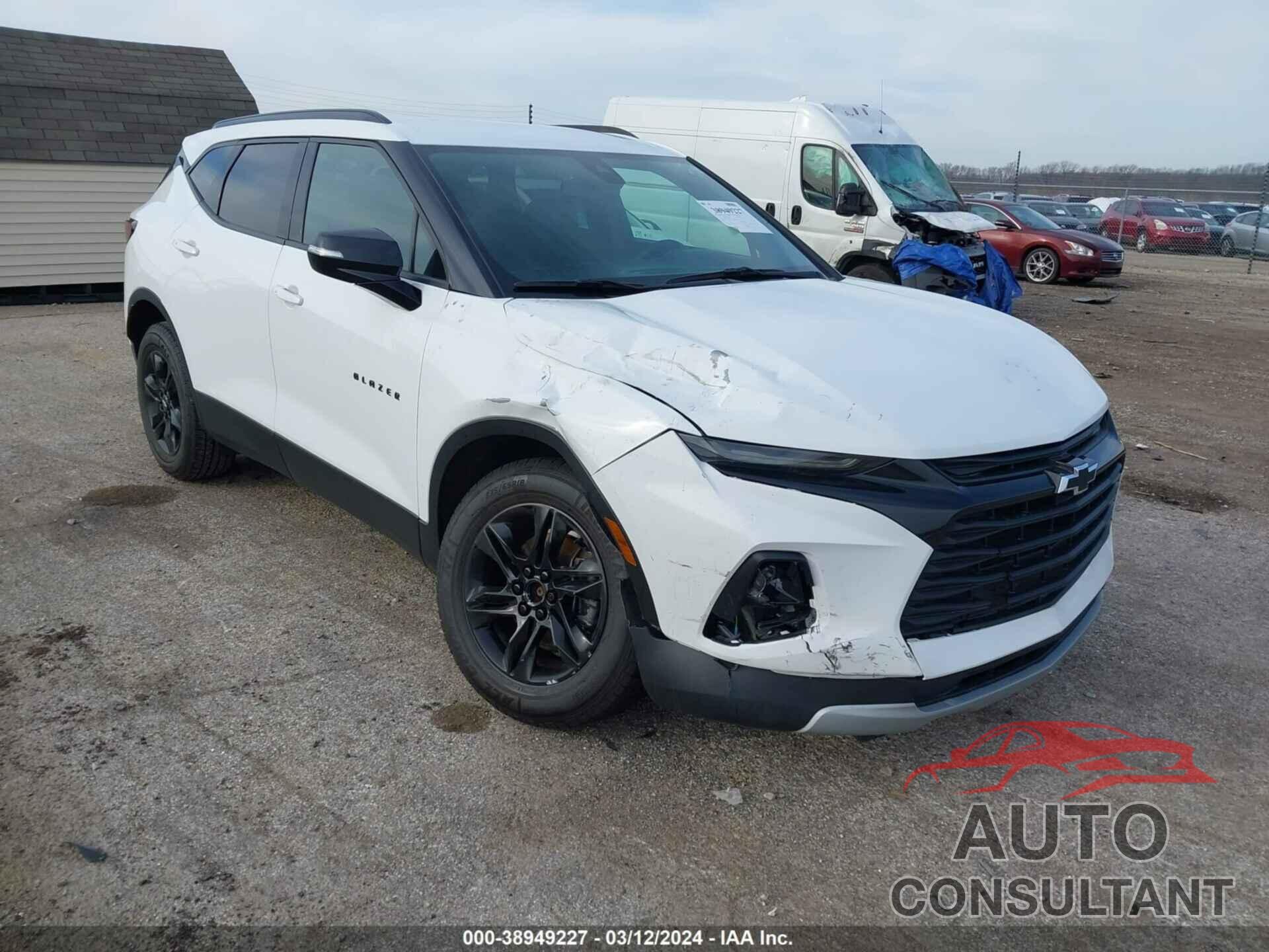 CHEVROLET BLAZER 2021 - 3GNKBCRS3MS525116