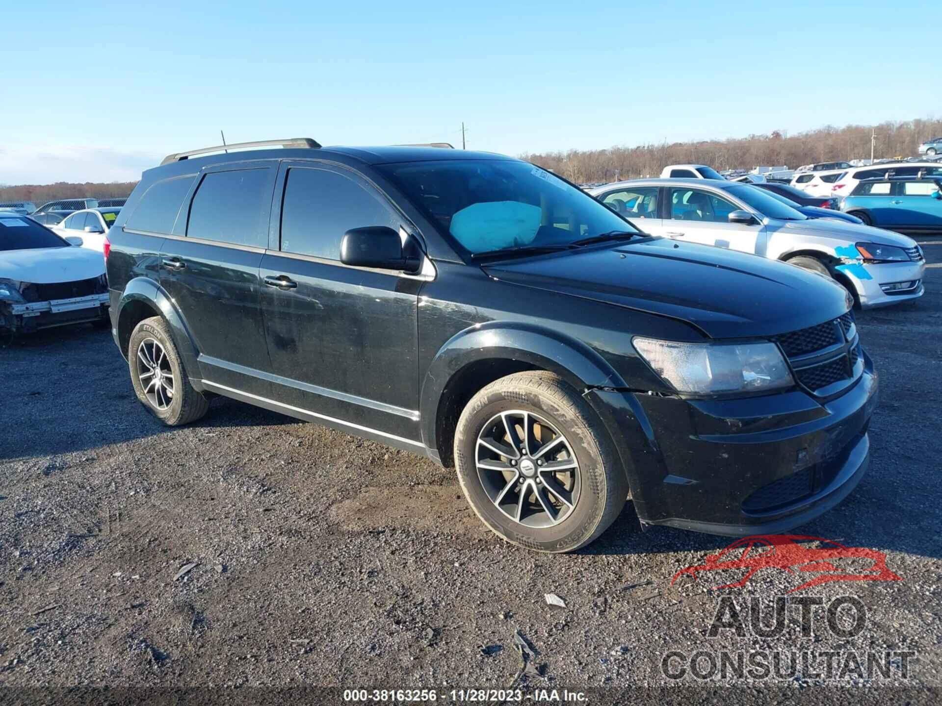DODGE JOURNEY 2018 - 3C4PDCAB3JT533601