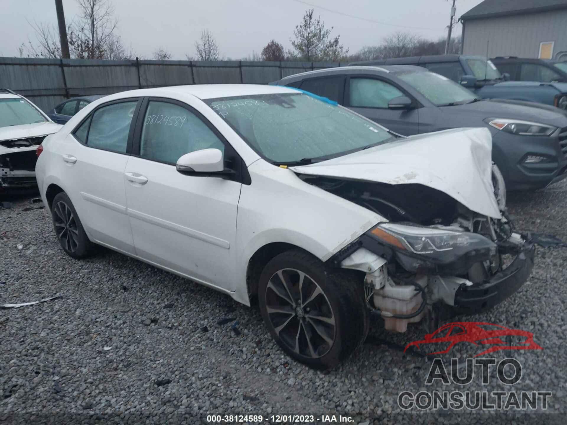 TOYOTA COROLLA 2017 - 2T1BURHE3HC804375