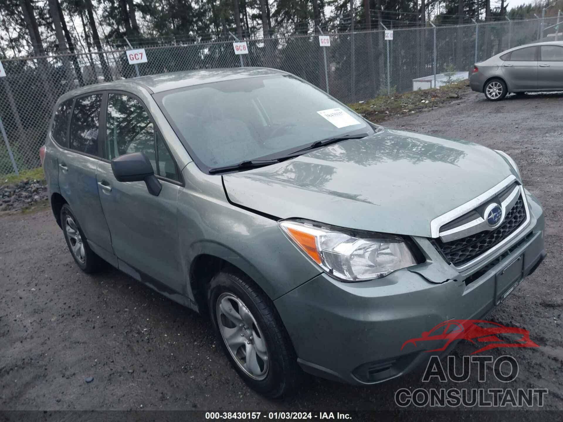 SUBARU FORESTER 2016 - JF2SJAAC6GH469840
