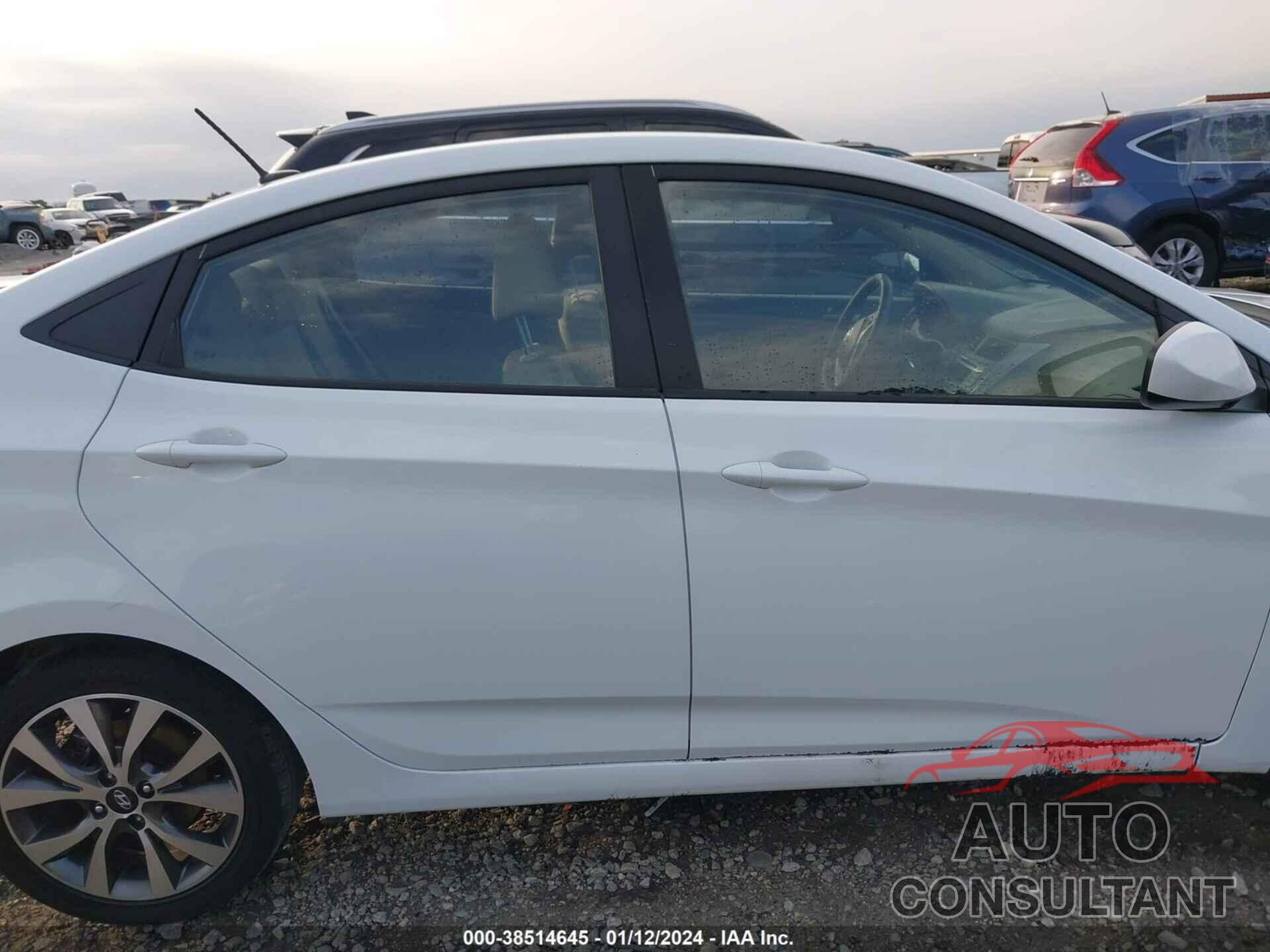 HYUNDAI ACCENT 2017 - KMHCT4AE8HU348702