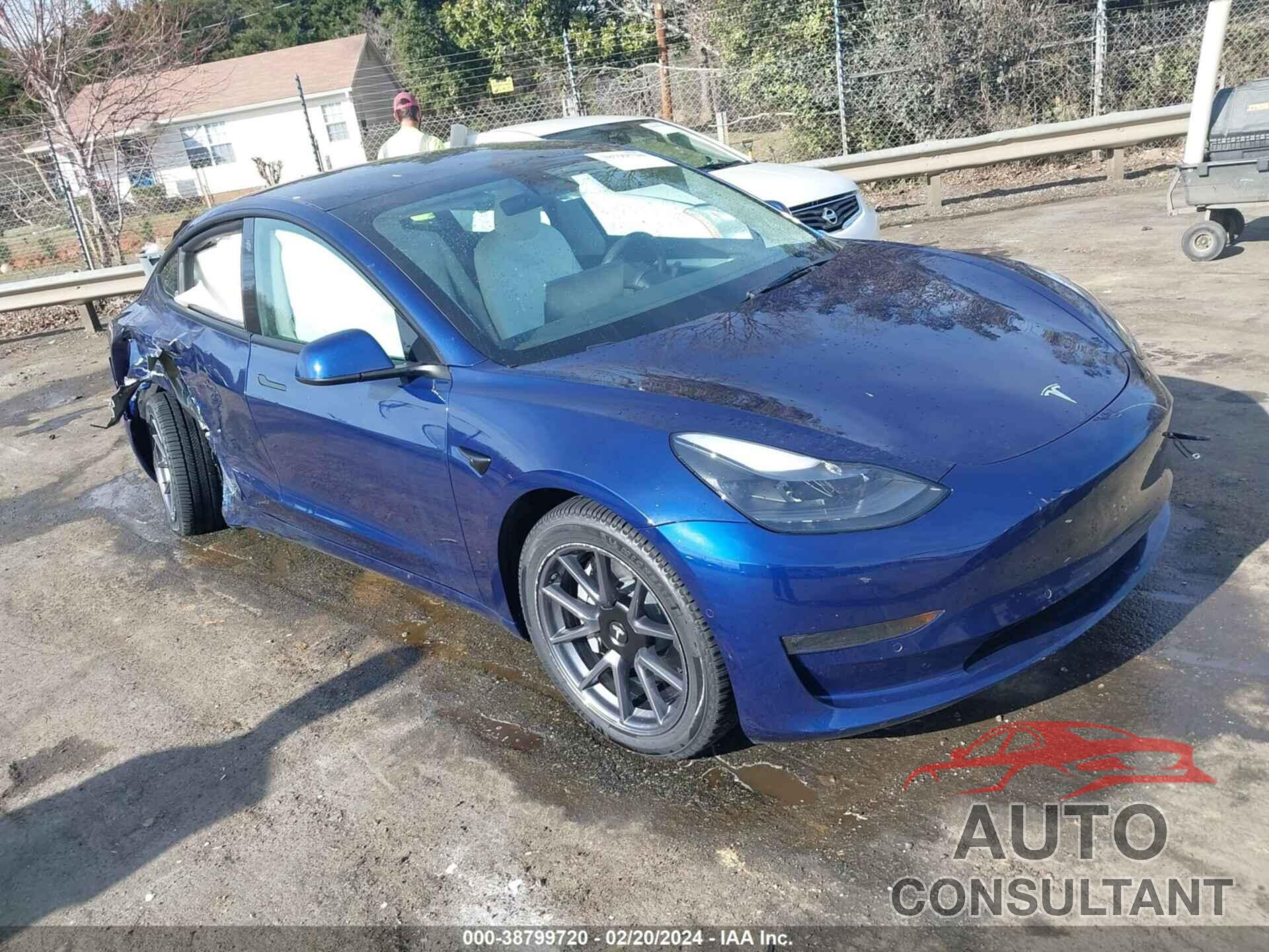 TESLA MODEL 3 2022 - 5YJ3E1EB9NF276815