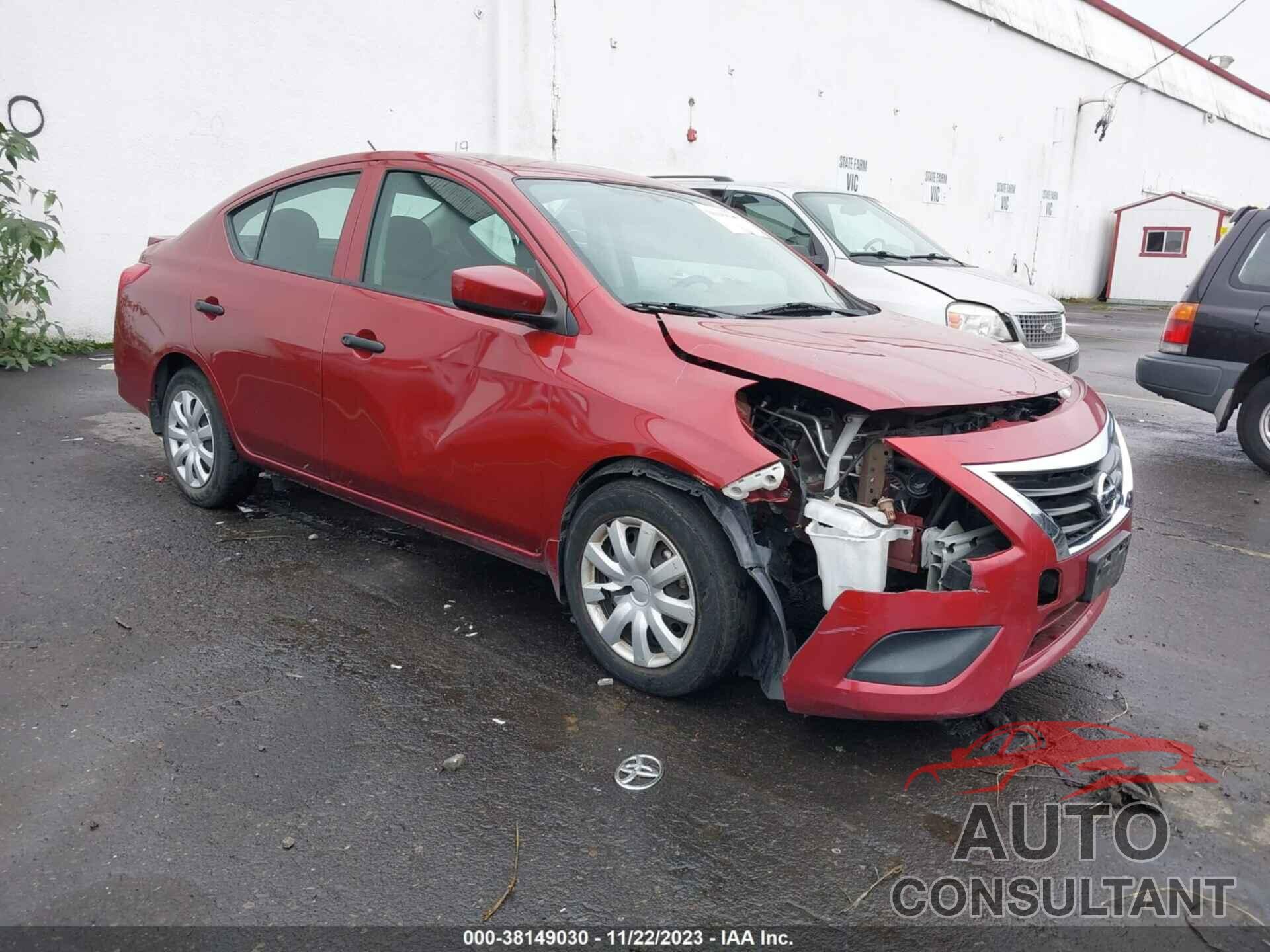 NISSAN VERSA 2019 - 3N1CN7AP5KL808369