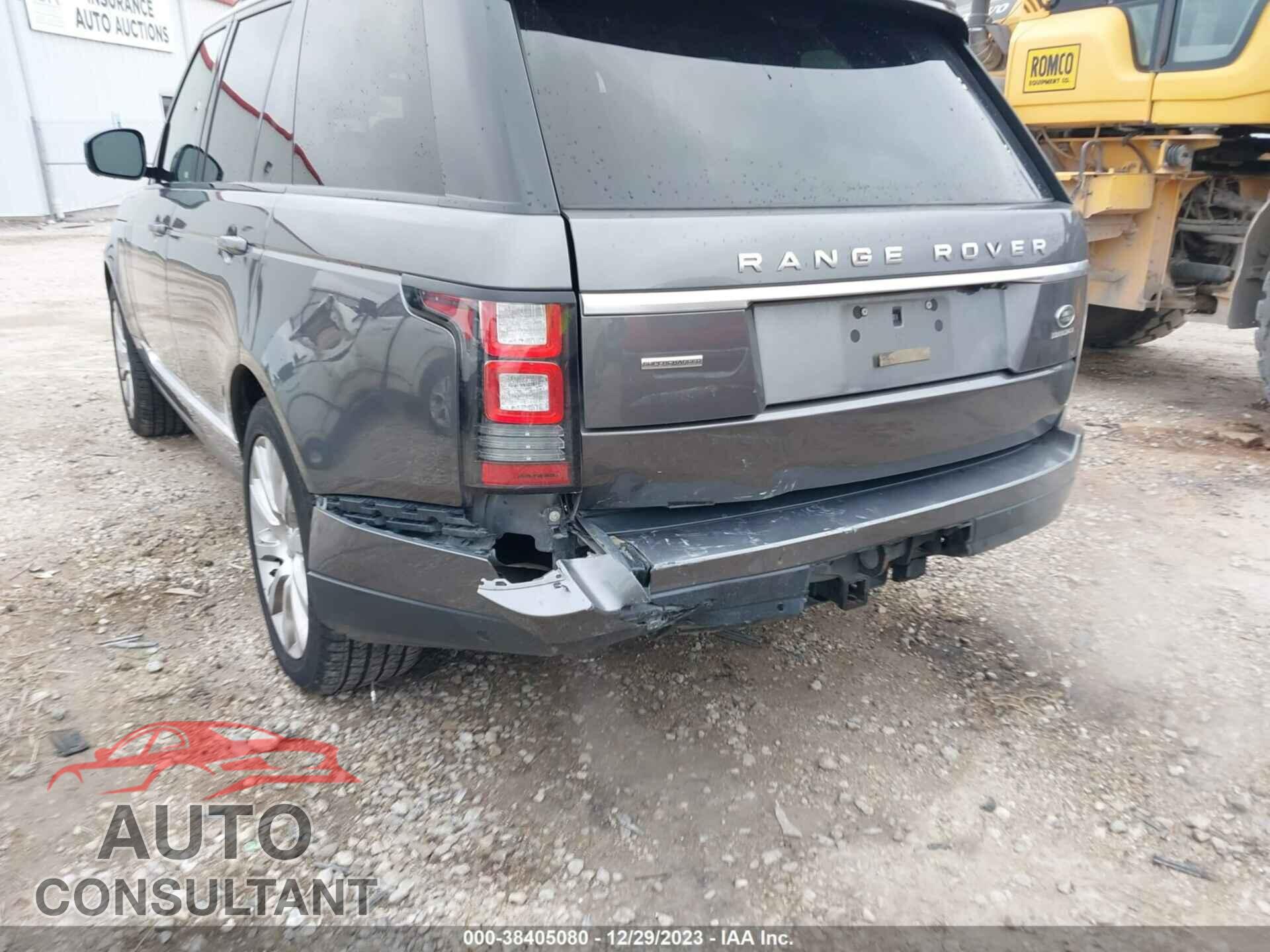 LAND ROVER RANGE ROVER 2016 - SALGS2EF4GA251845