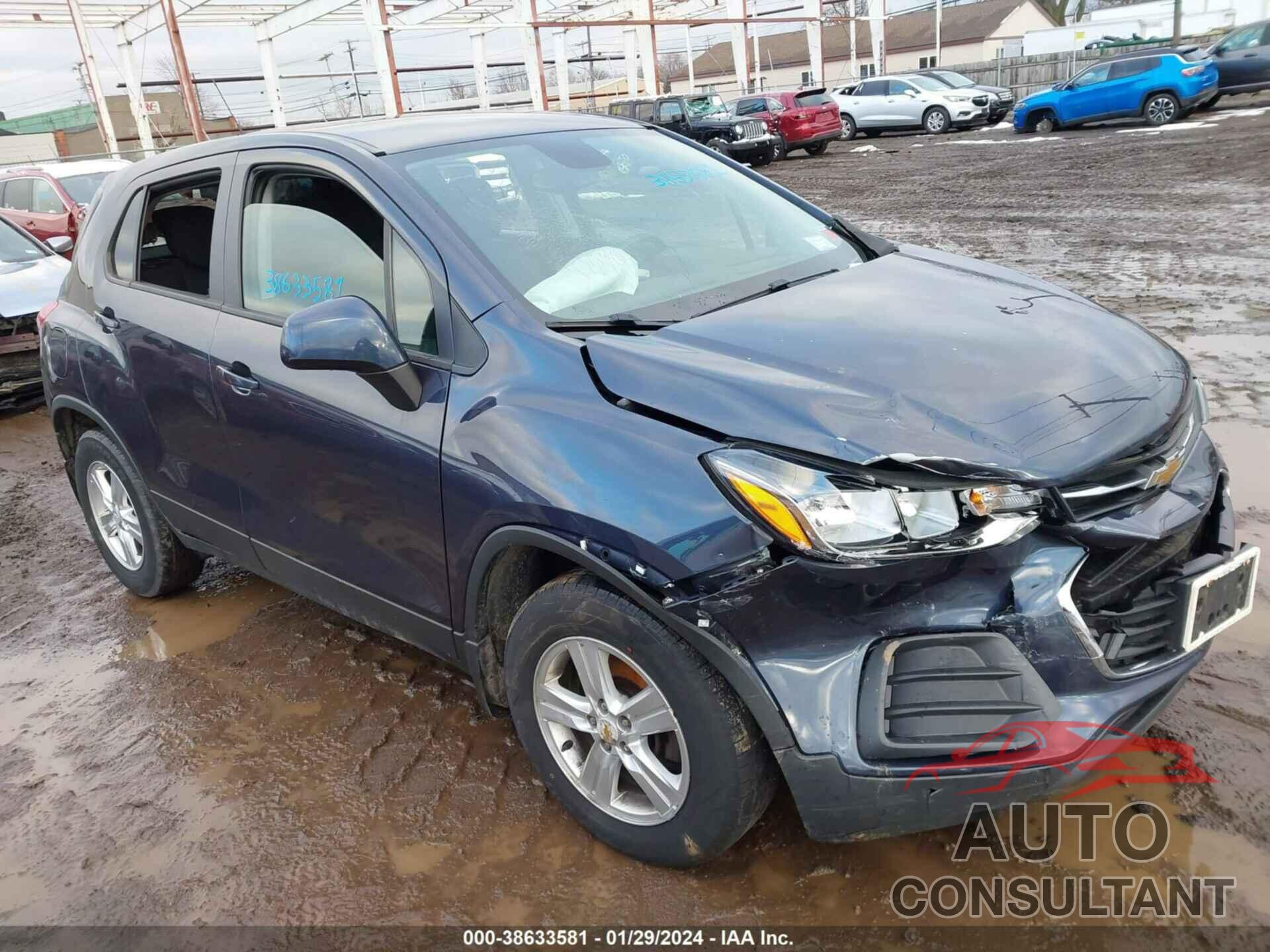 CHEVROLET TRAX 2019 - 3GNCJKSB8KL290120