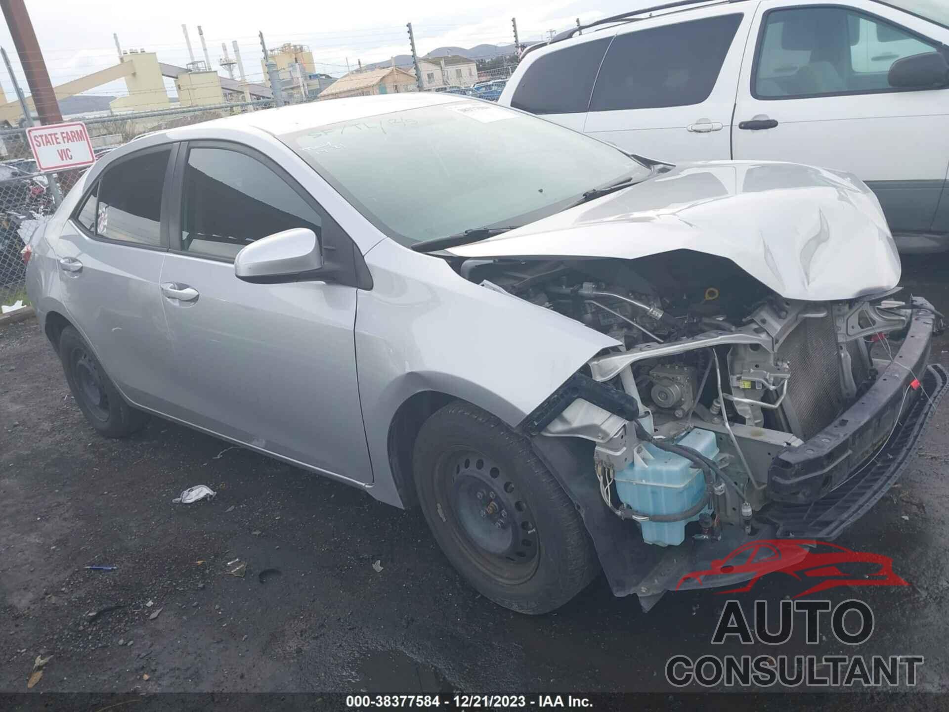 TOYOTA COROLLA 2016 - 5YFBURHE9GP410006