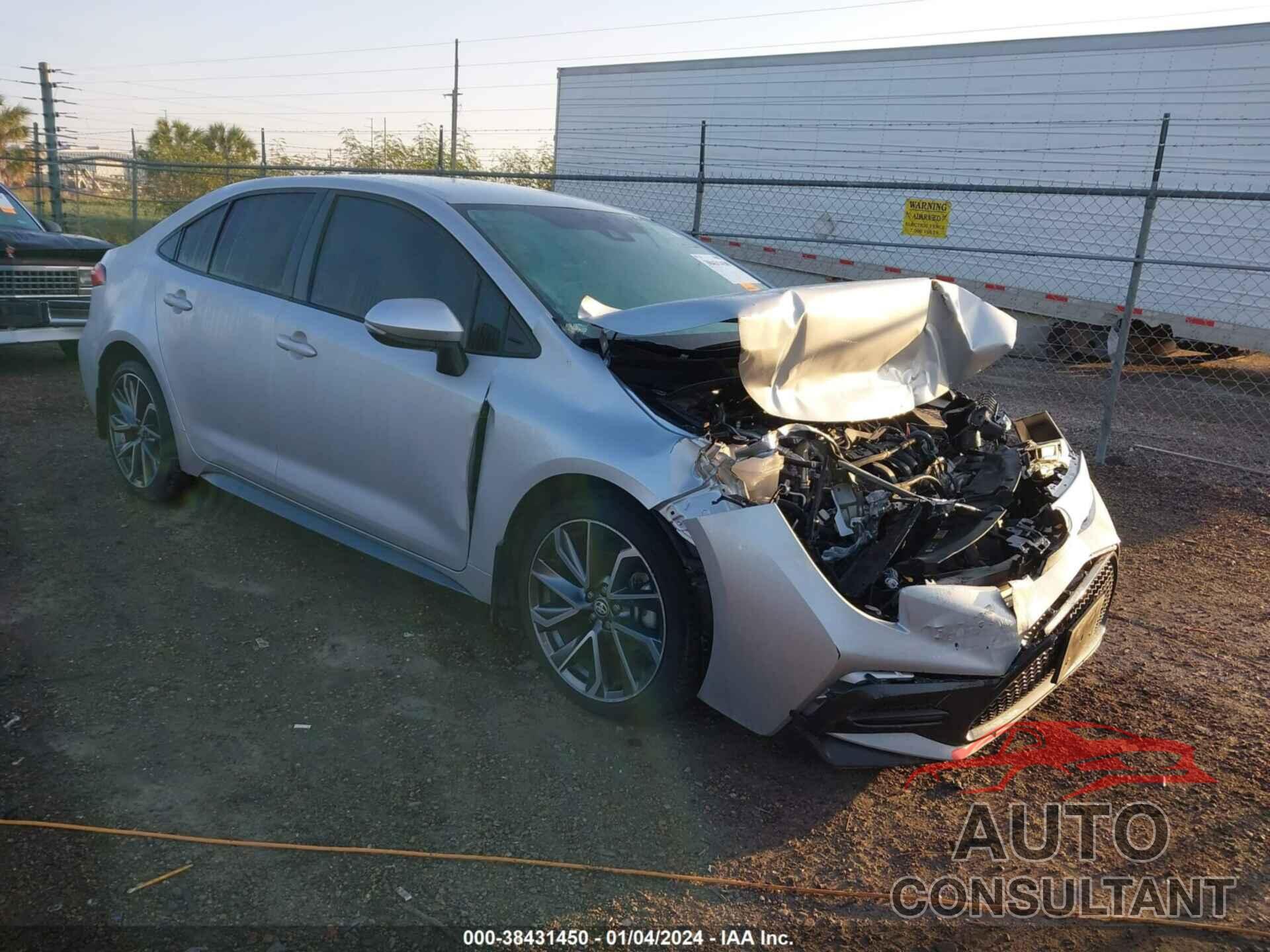 TOYOTA COROLLA 2021 - 5YFS4MCE3MP092275