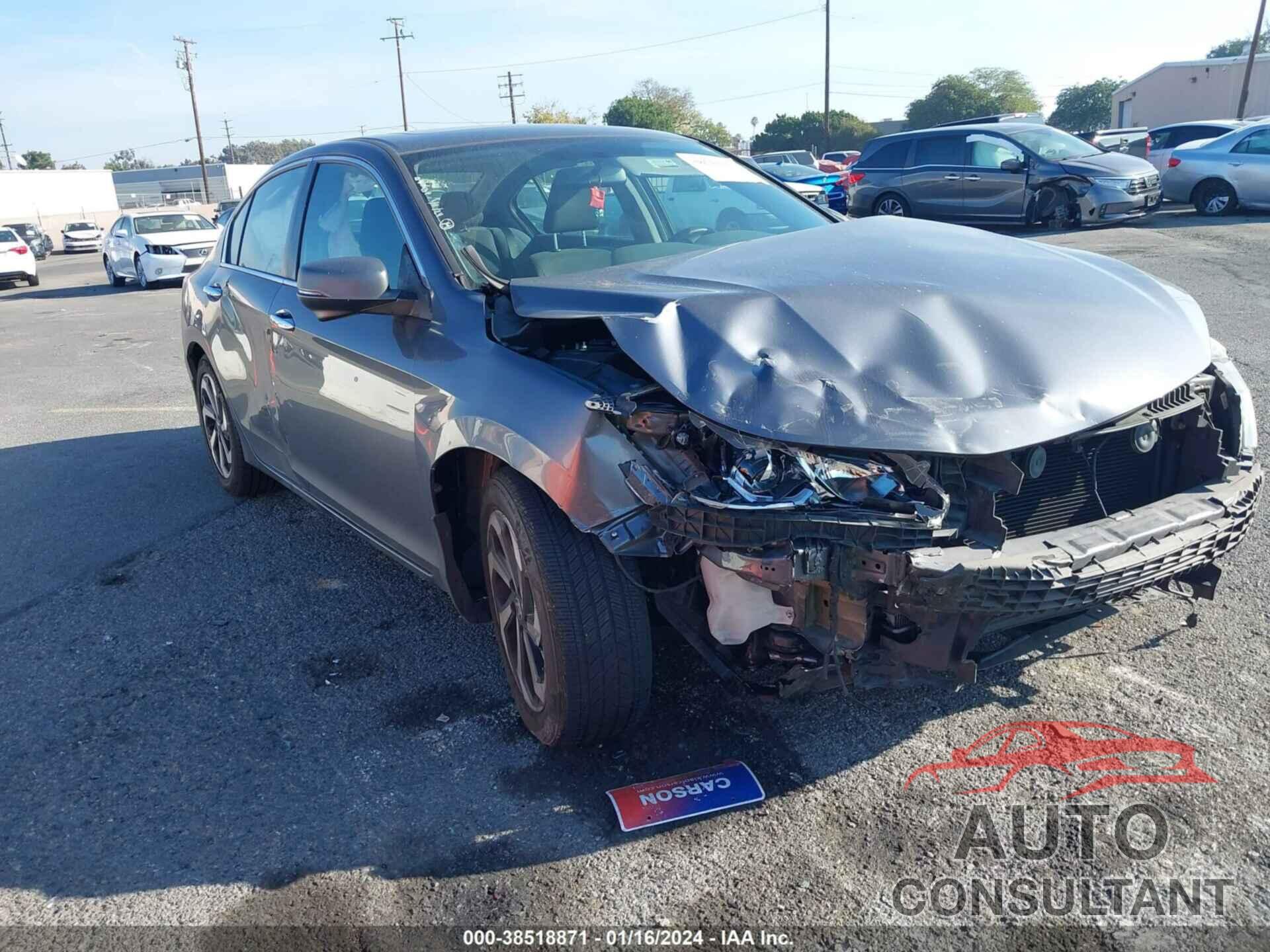 HONDA ACCORD 2017 - 1HGCR2F77HA182483