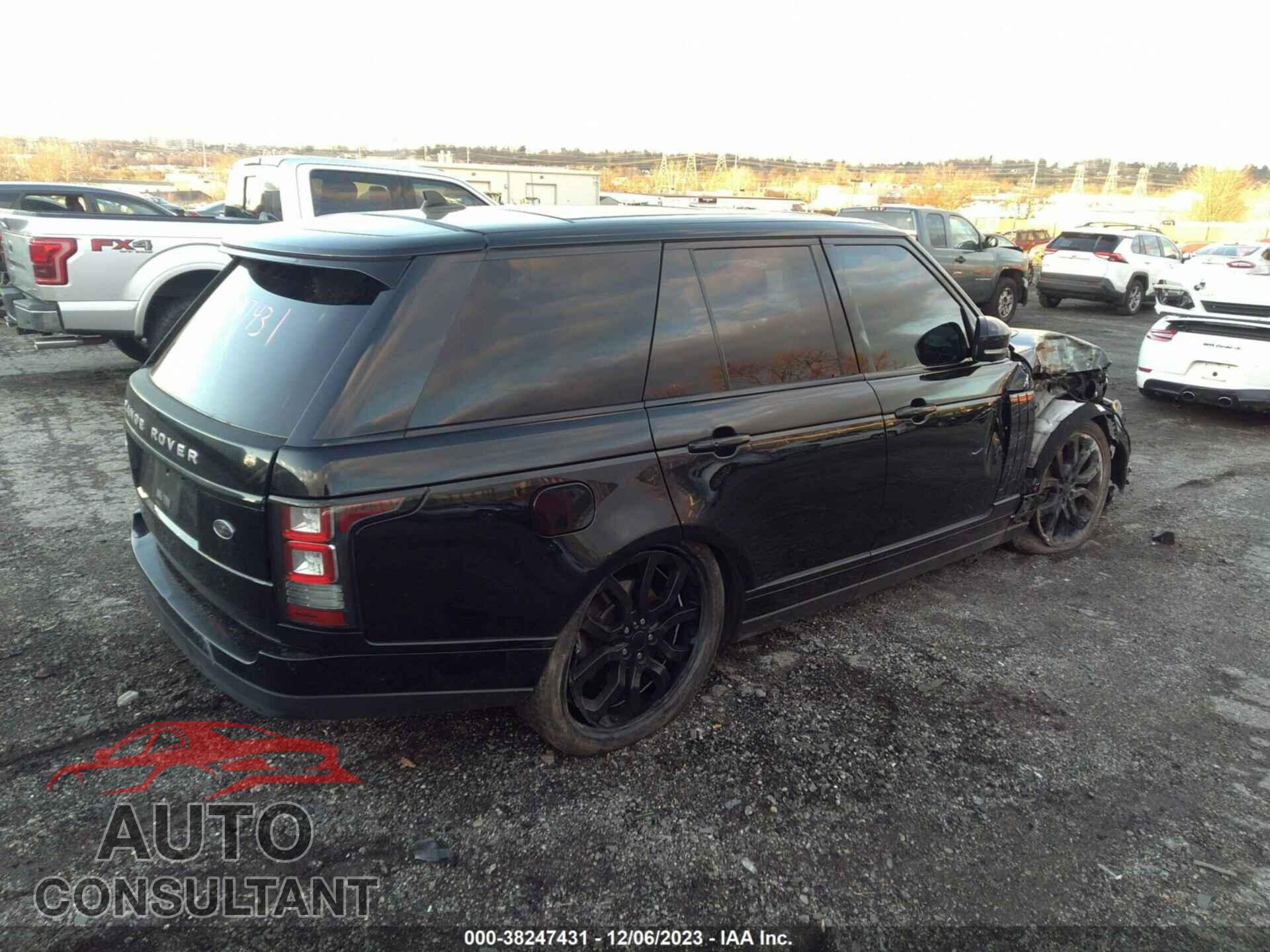 LAND ROVER RANGE ROVER 2016 - SALGS2PFXGA311320