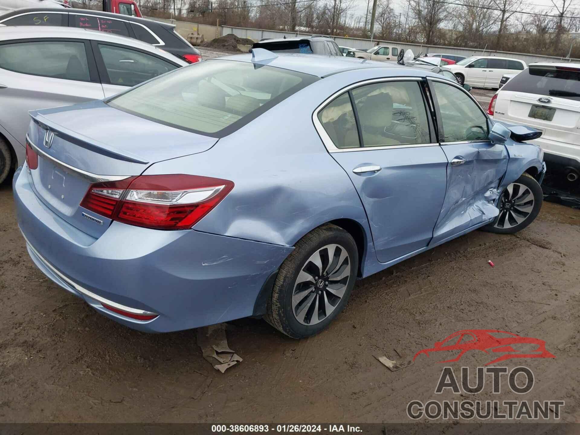 HONDA ACCORD HYBRID 2017 - JHMCR6F58HC005237