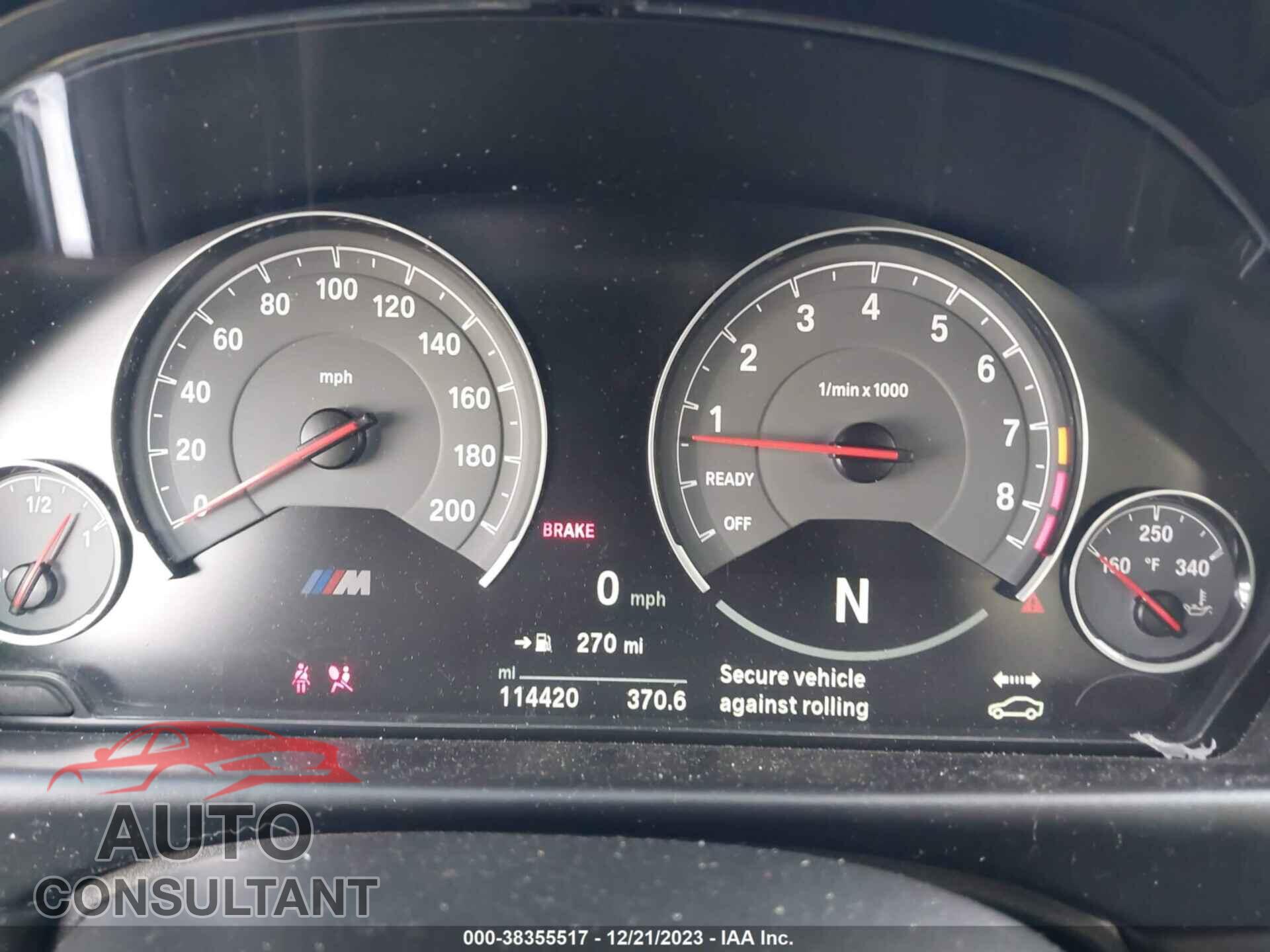 BMW M3 2016 - WBS8M9C52G5D31481