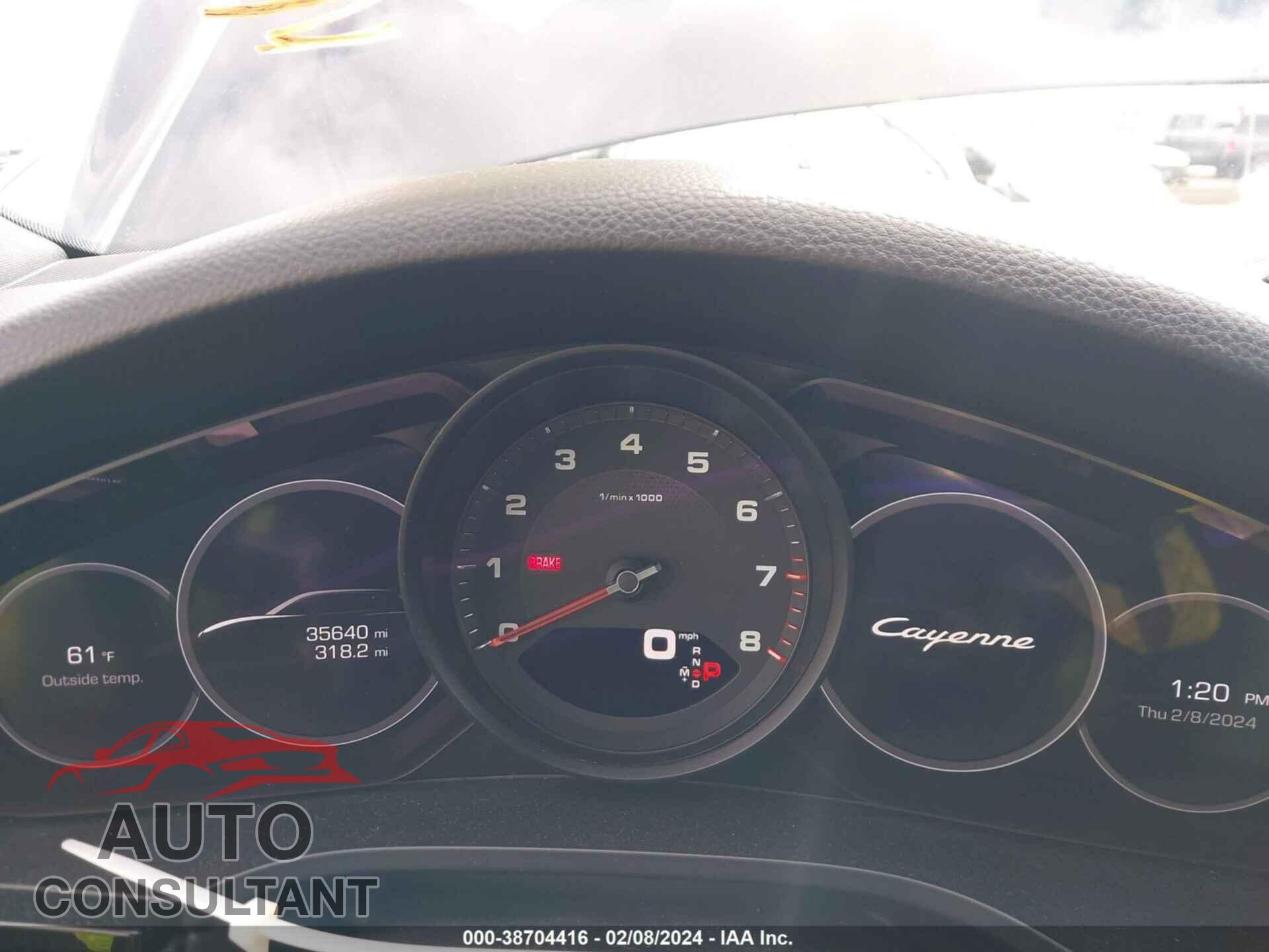 PORSCHE CAYENNE 2019 - WP1AA2AY3KDA17645