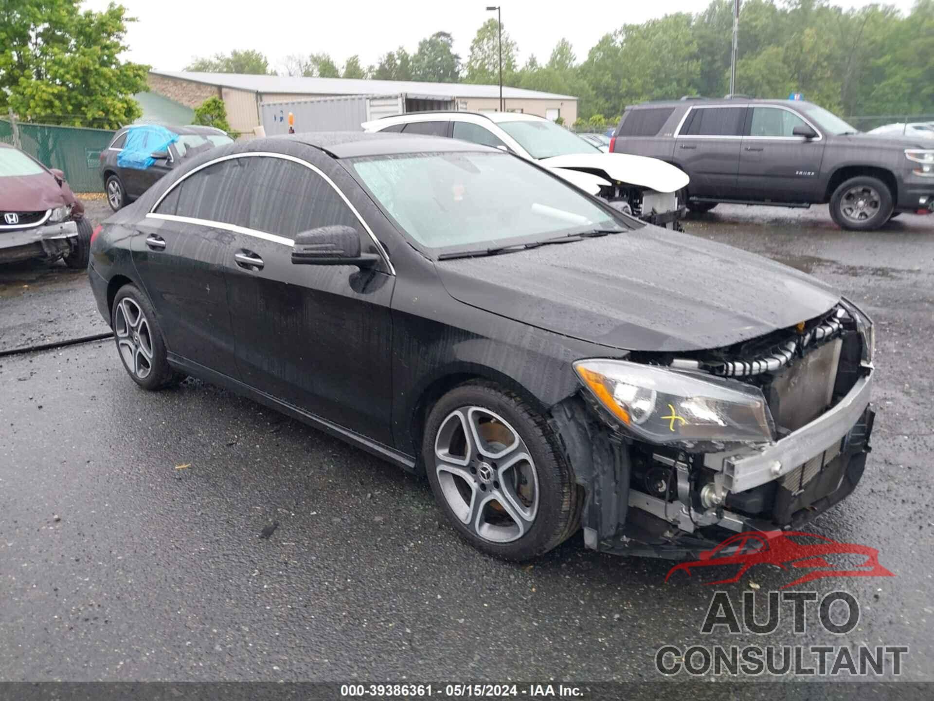 MERCEDES-BENZ CLA 250 2018 - WDDSJ4GB6JN550589