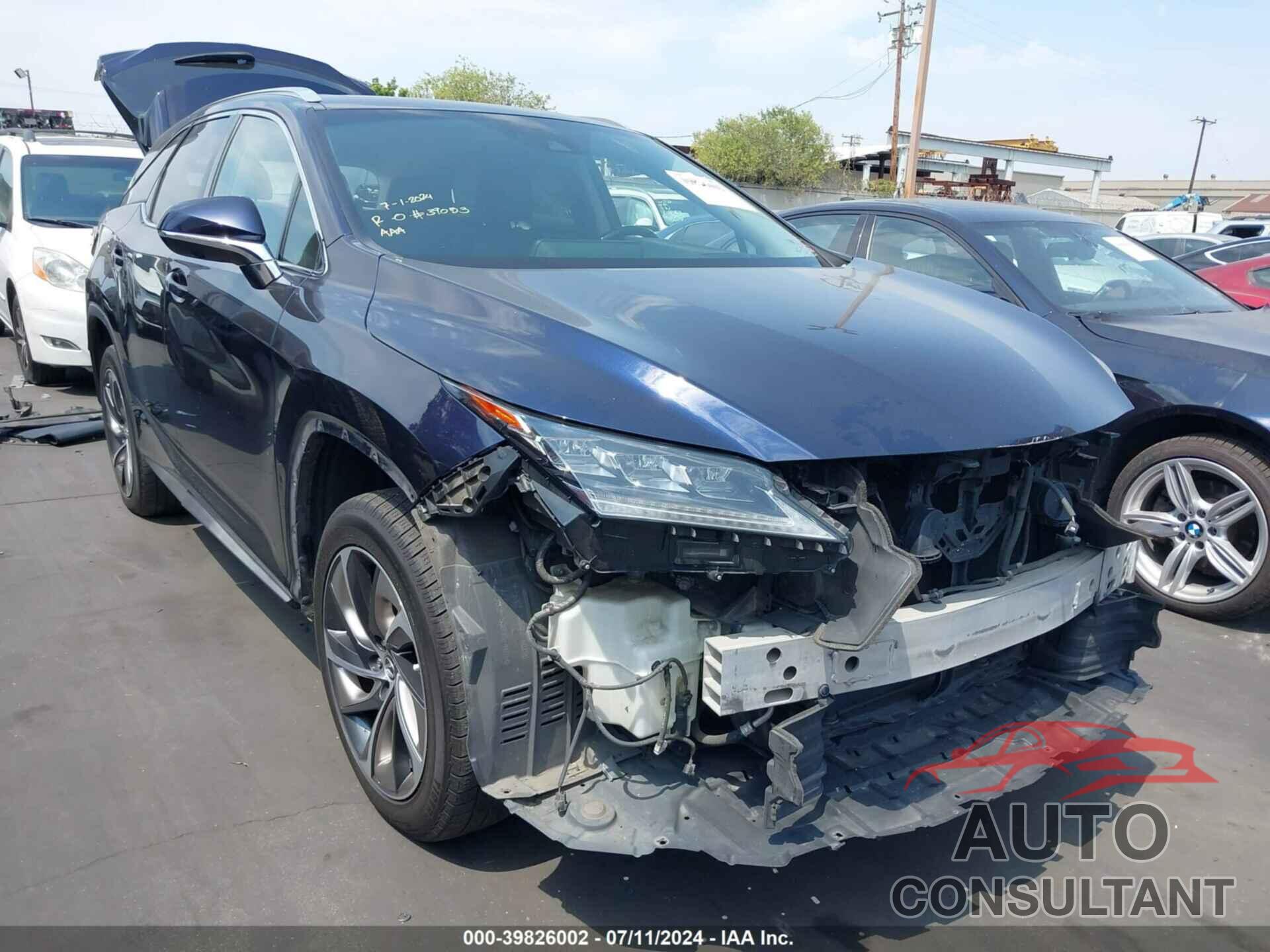 LEXUS RX 350L 2018 - JTJGZKCA3J2002834