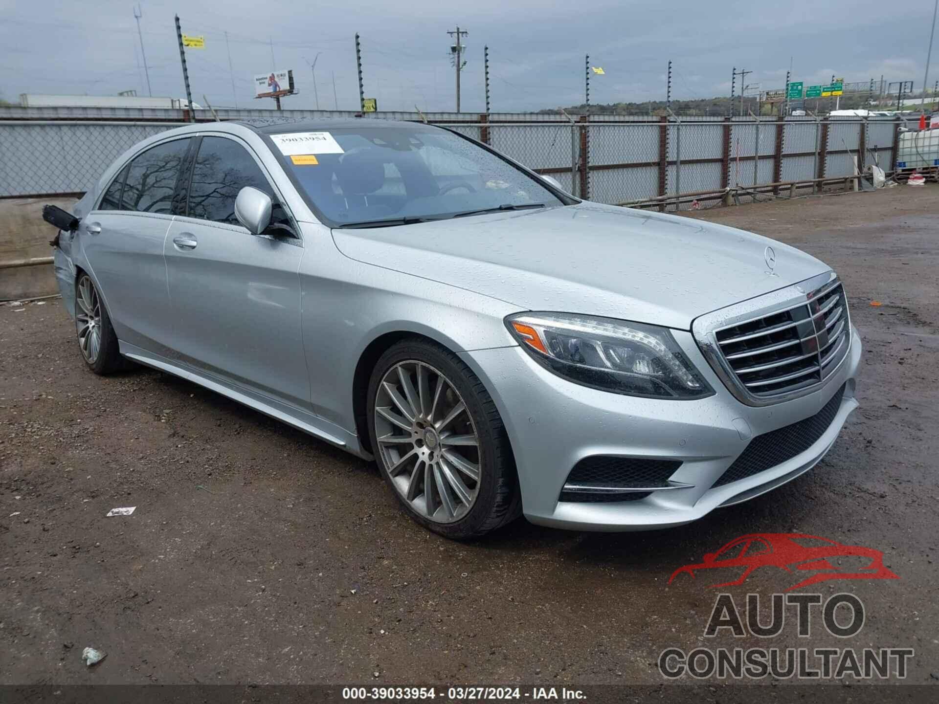 MERCEDES-BENZ S 550 2016 - WDDUG8CB4GA254216