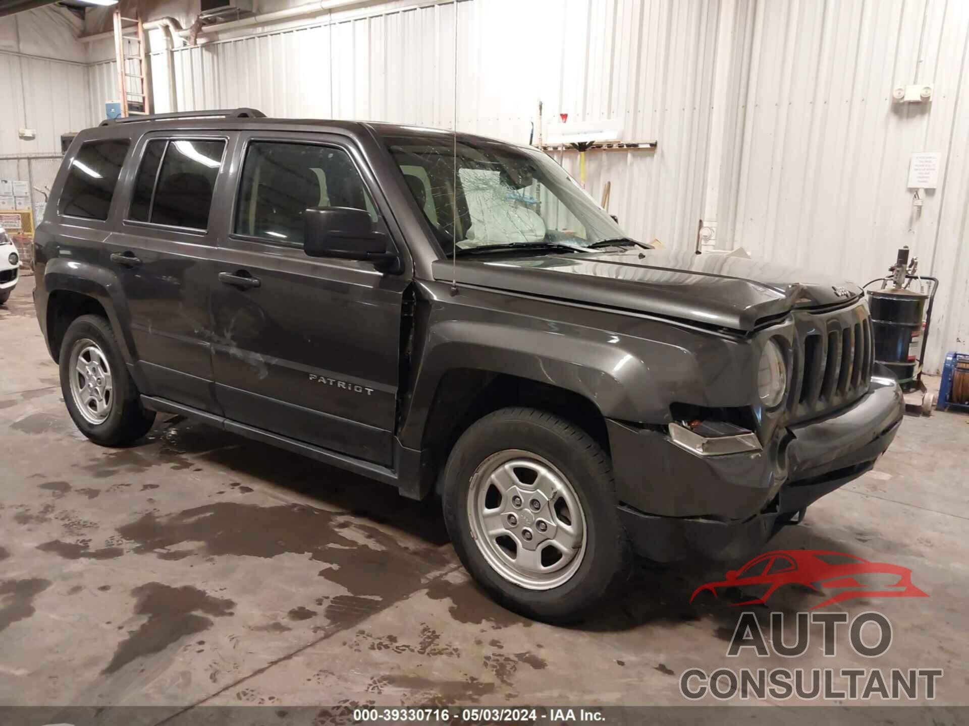 JEEP PATRIOT 2017 - 1C4NJPBA7HD116527