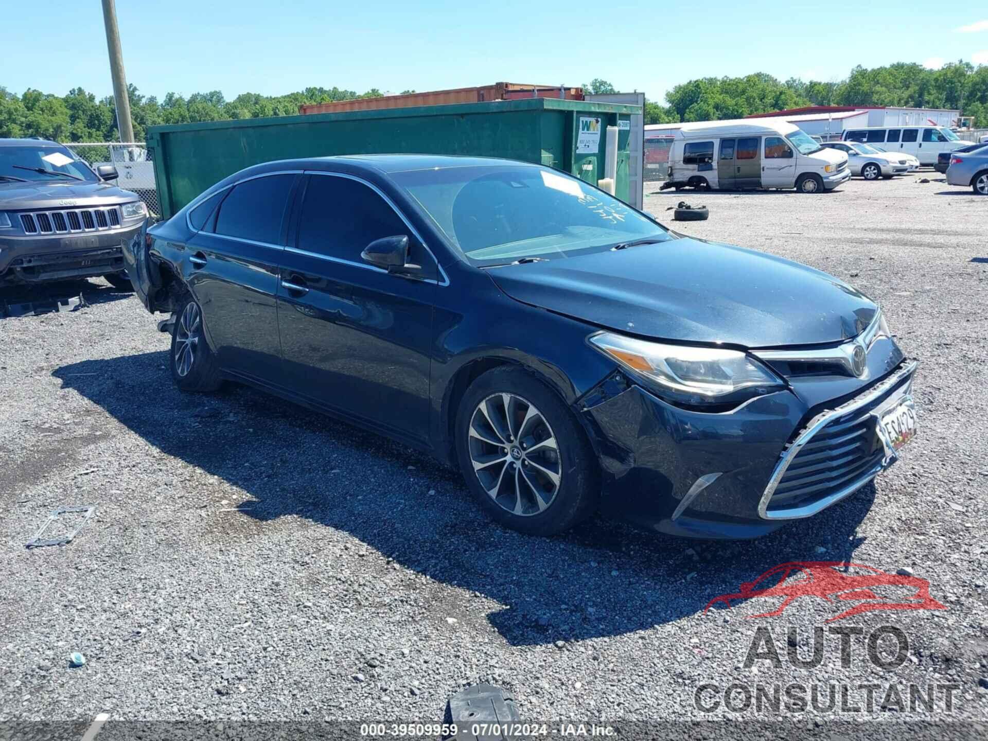 TOYOTA AVALON 2018 - 4T1BK1EB6JU267071